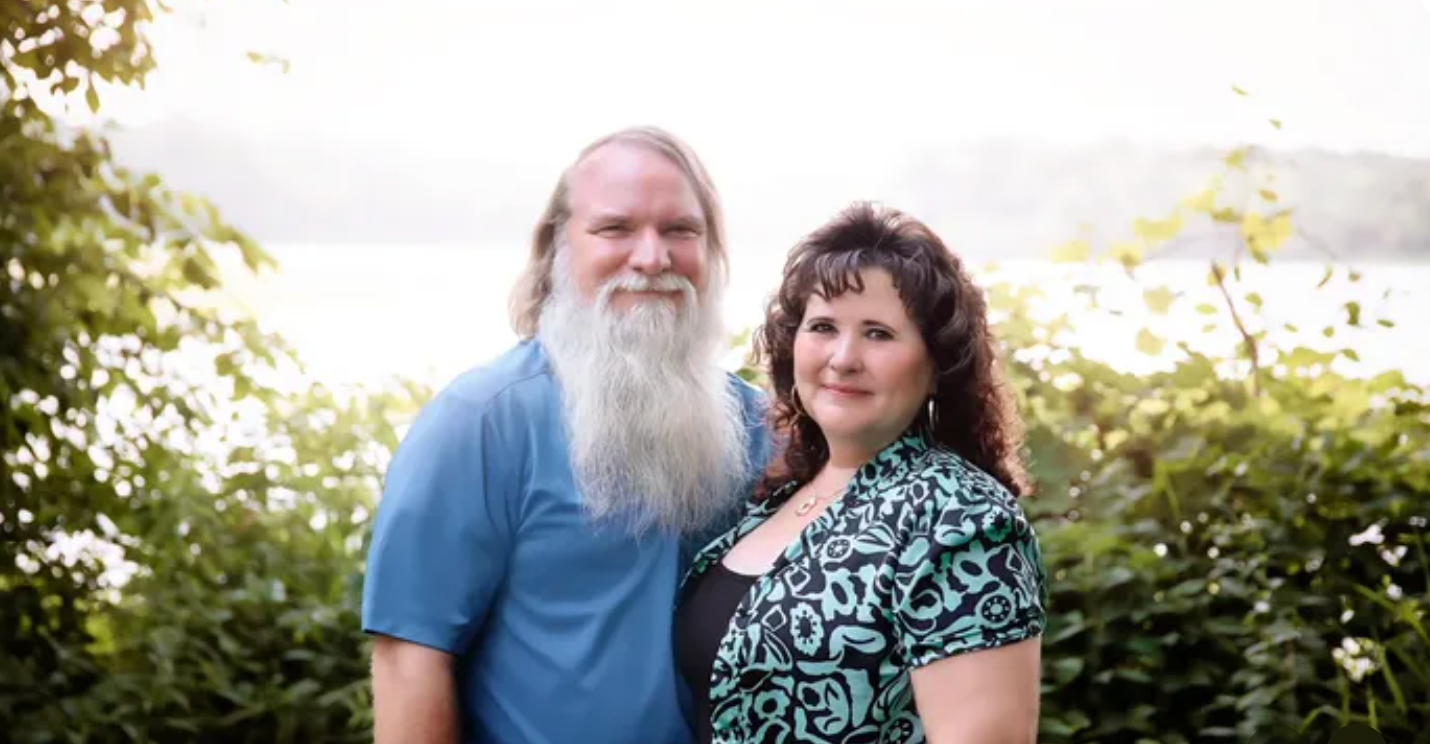 Jeff Kubiak (left), a self-employed carpet cleaner who was shot in the ankle by suspected LDS church shooter Thomas Jacob Sanford, will not be able to work for quite a while, according to his wife