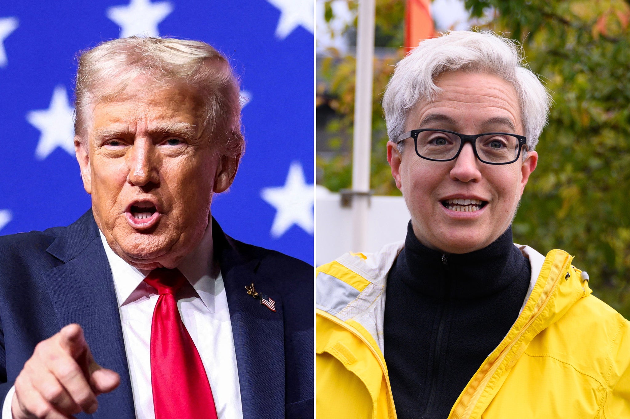 President Donald Trump continued his feud with Oregon Gov. Tina Kotek Wednesday, writing that she “must be living in a ‘Dream World’” after claiming Portland didn’t need the help of National Guard troops