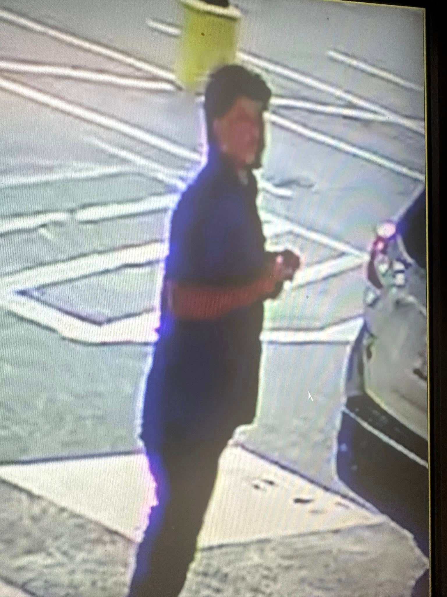 Police posted surveillance footage images of Guerrero, asking for assistance from the public, after the elderly woman told police about the 'violent incident'