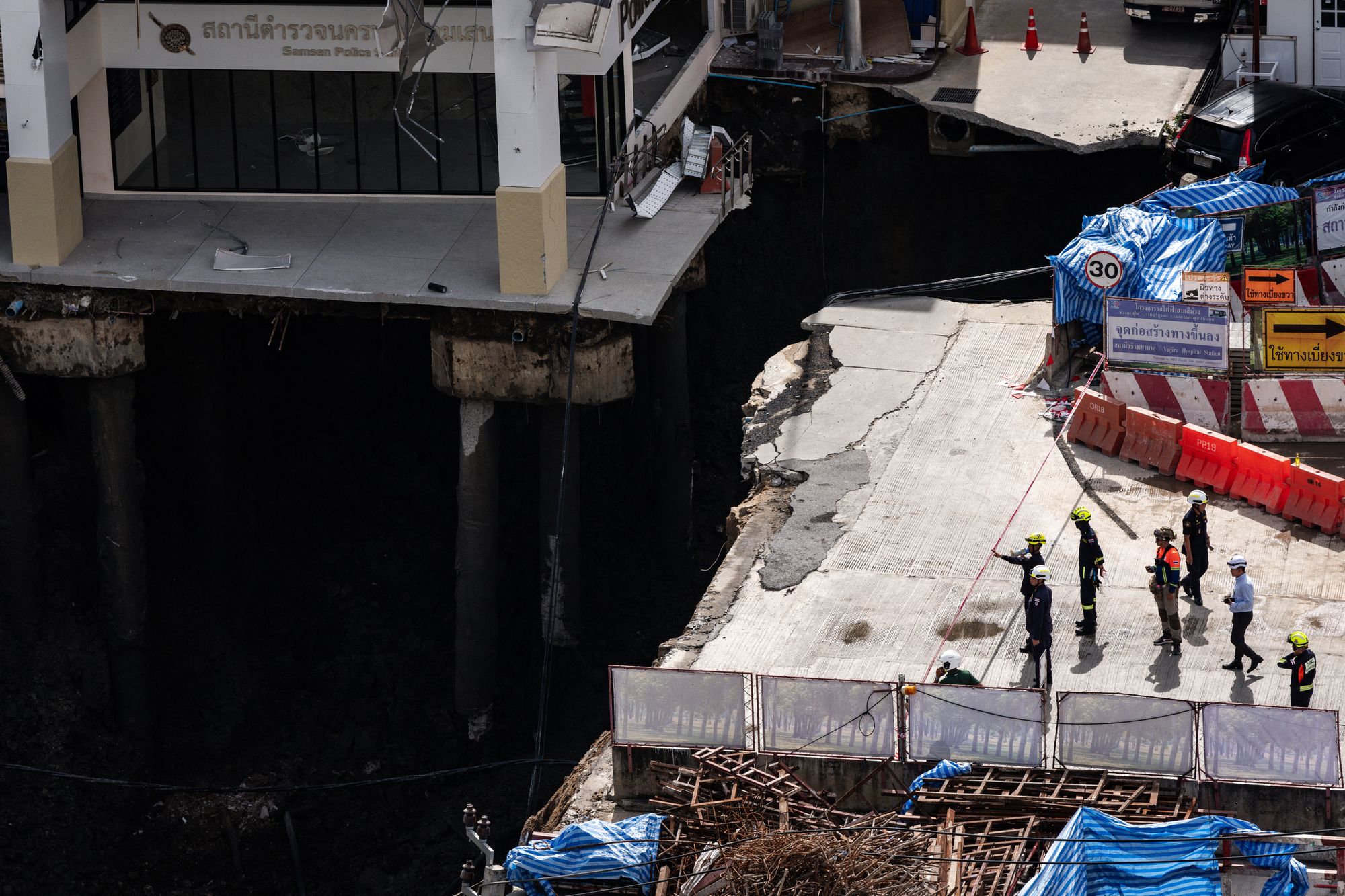 Earlier this month, a massive sinkhole occurred near a hospital in Bangkok, Thailand, prompting evacuations
