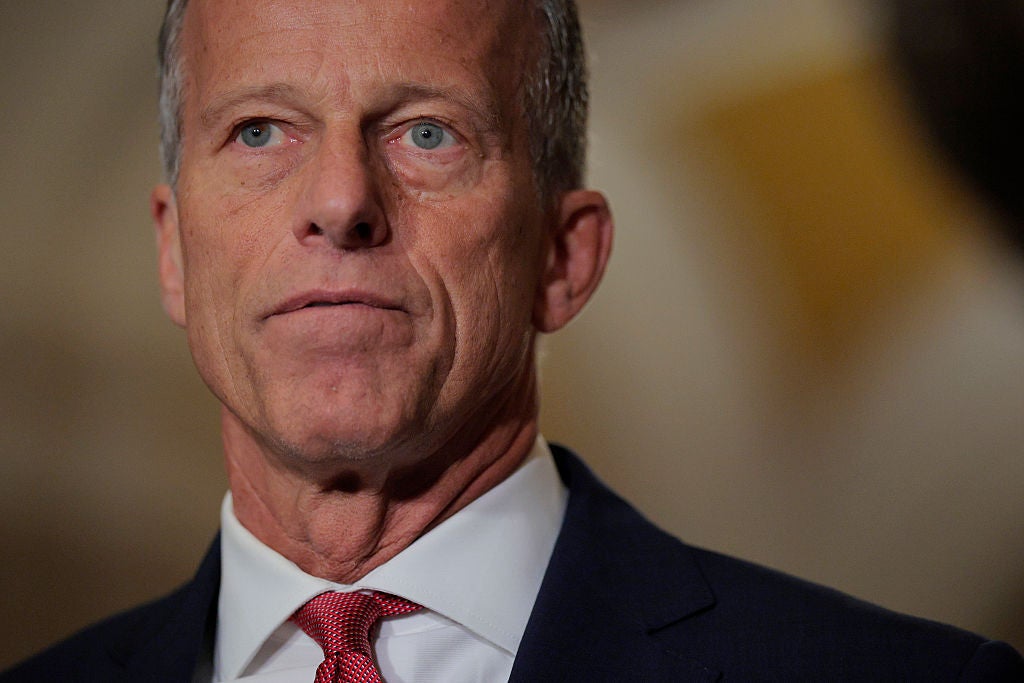 John Thune, the highest-ranking Senate Republican, says he won't negotiate with Democrats if a shutdown occurs