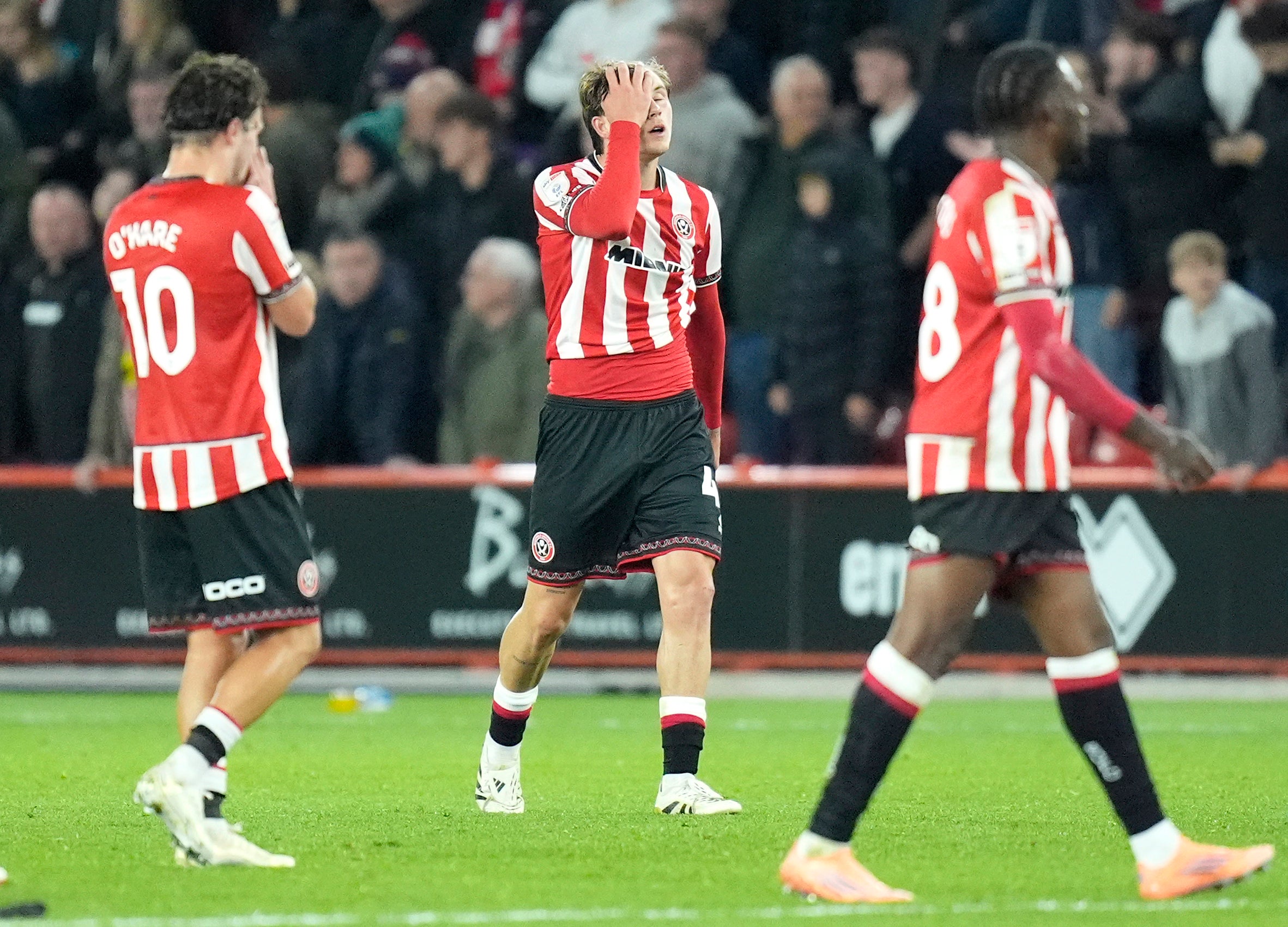 Sheffield United threw away a lead to continue a poor run