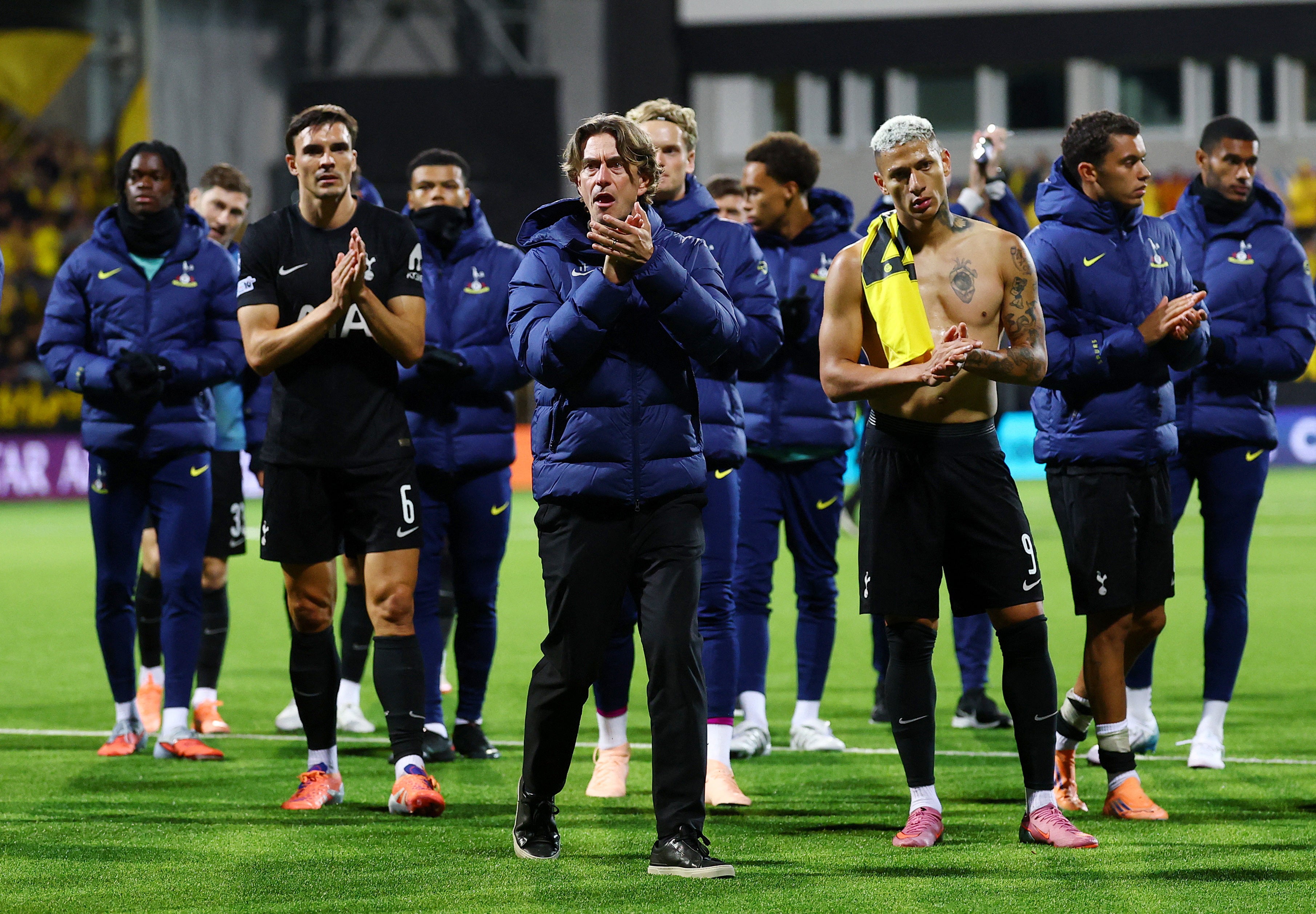 Thomas Frank's Tottenham battled back to earn a point