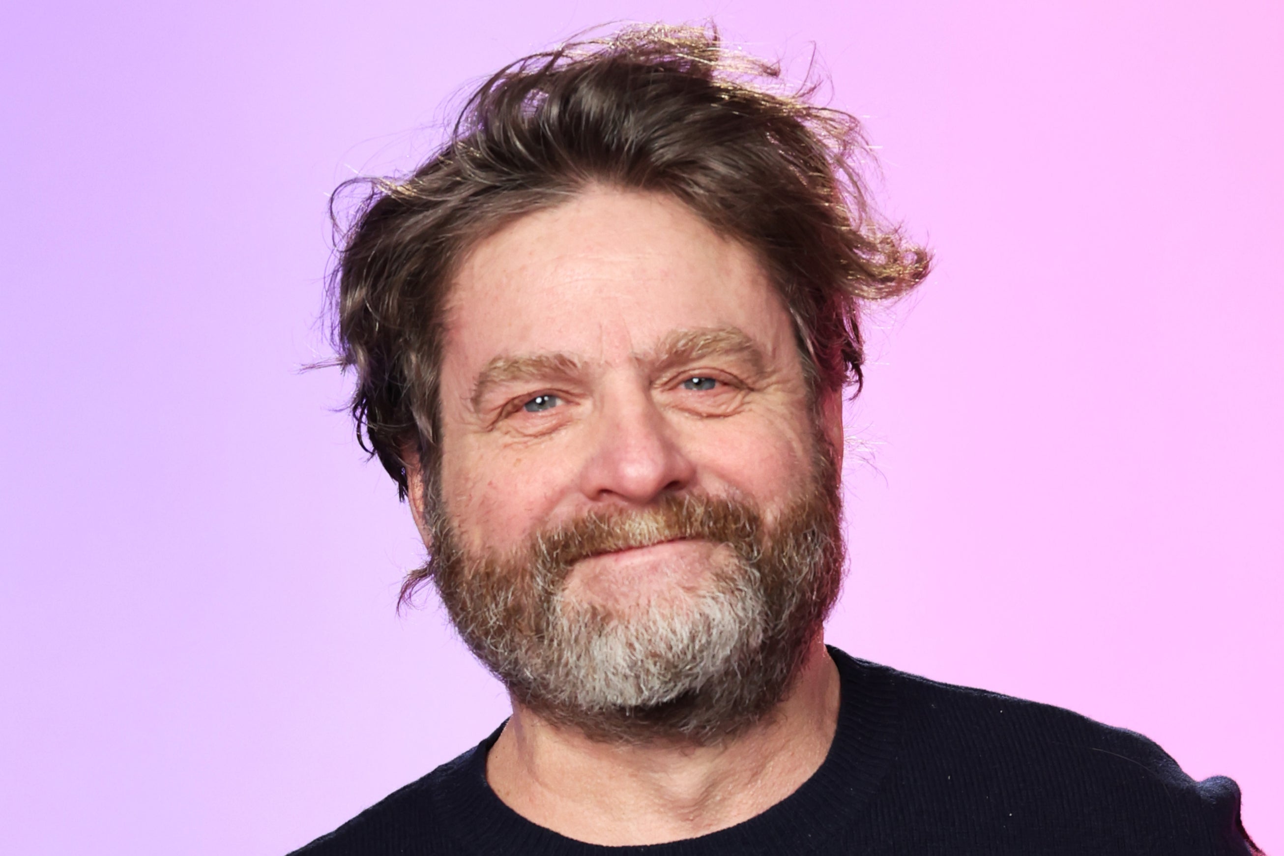Zach Galifianakis photographed at Sundance 2024 in Park City, Utah