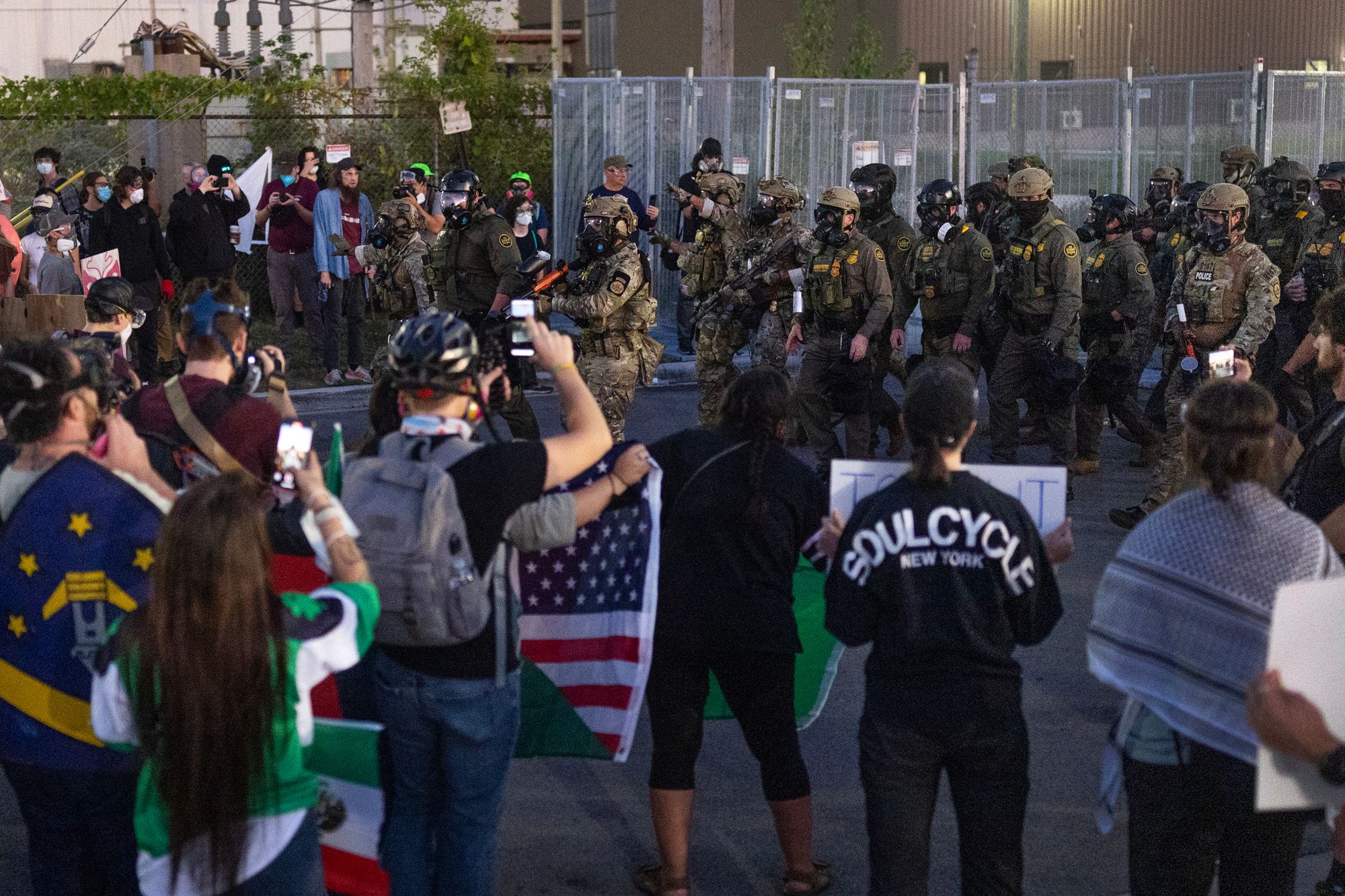 An extra contingent of federal immigration officers have been deployed in the Chicago area since September as part of Operation Midway Blitz, an enforcement crackdown that has been met with vigorous protests and alleged violent threats against federal officials