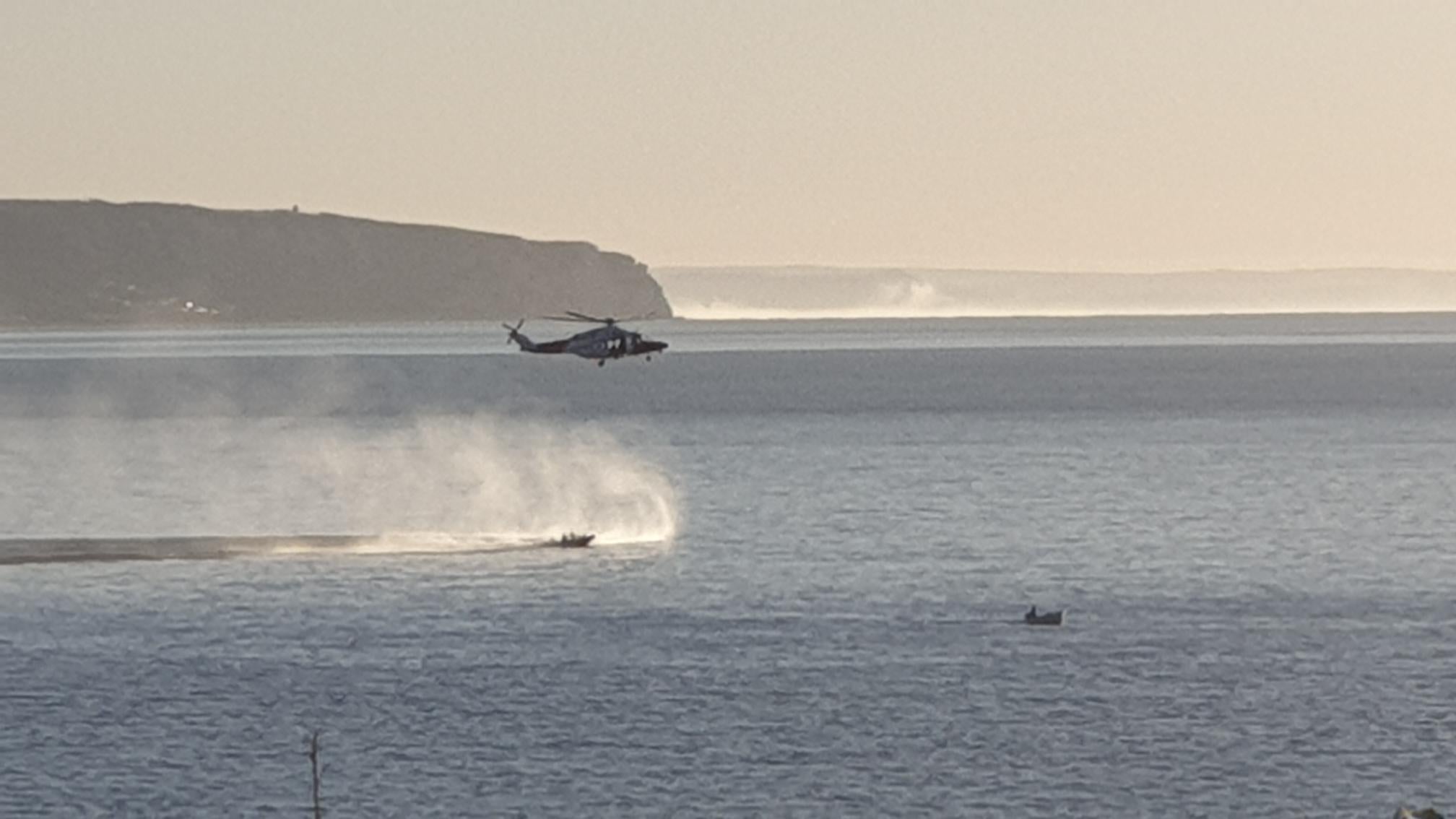 A large emergency service response took place on Monday morning to find the elderly man