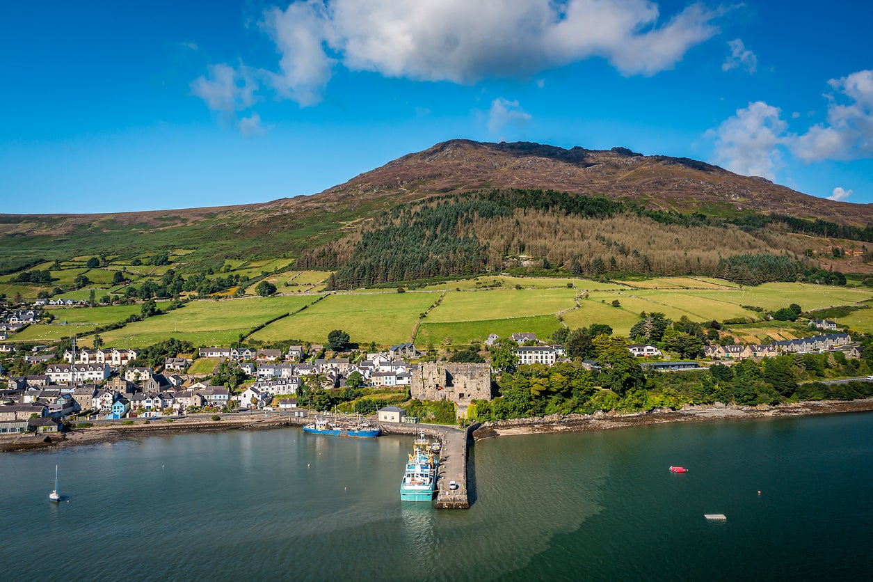 The Slieve Foye Loop starts in Carlingford