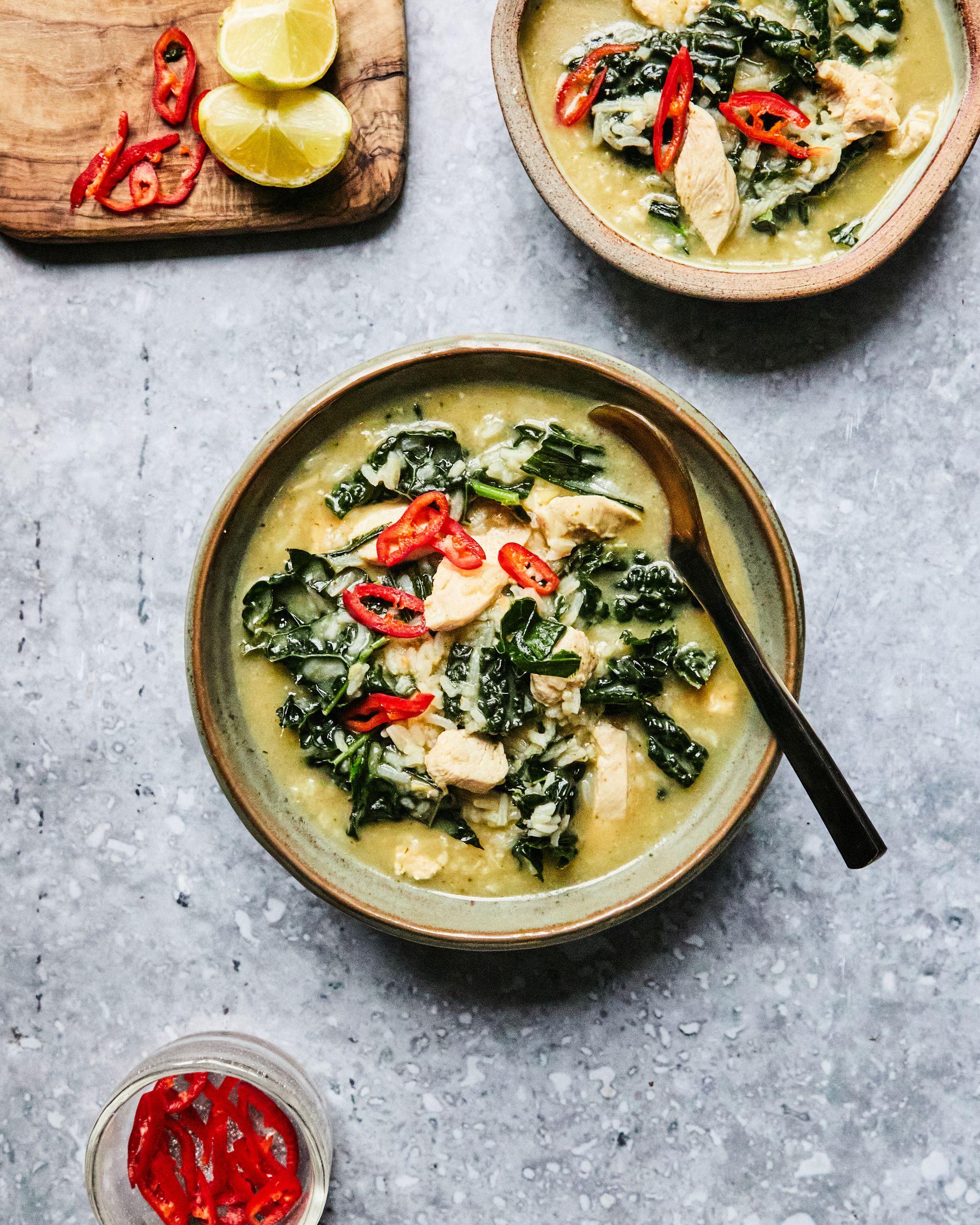 Fragrant, soothing and zingy with lime – the kind of bowl that fixes everything from colds to long days