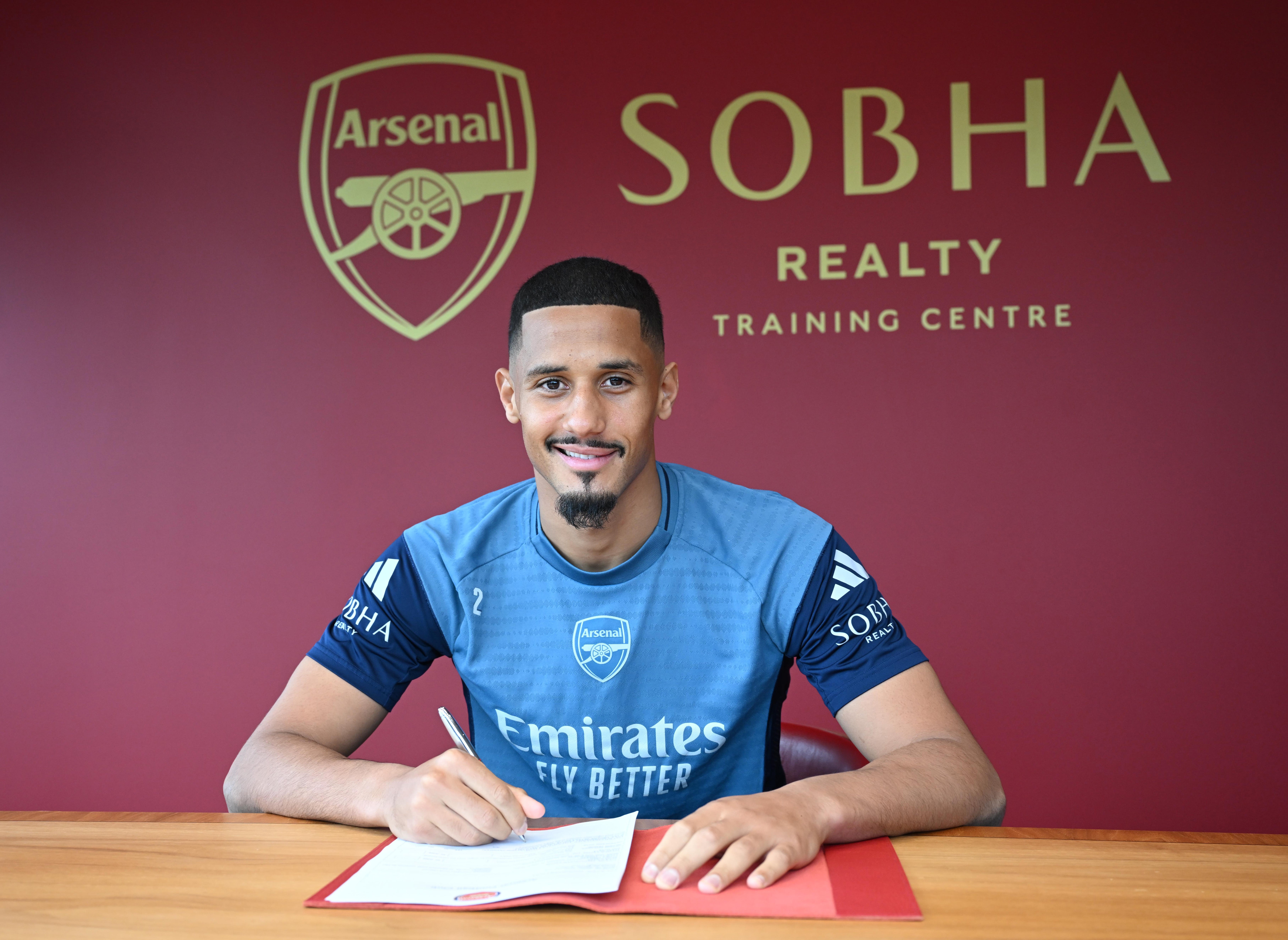 William Saliba signs new long-term Arsenal contract after resisting Real Madrid interest