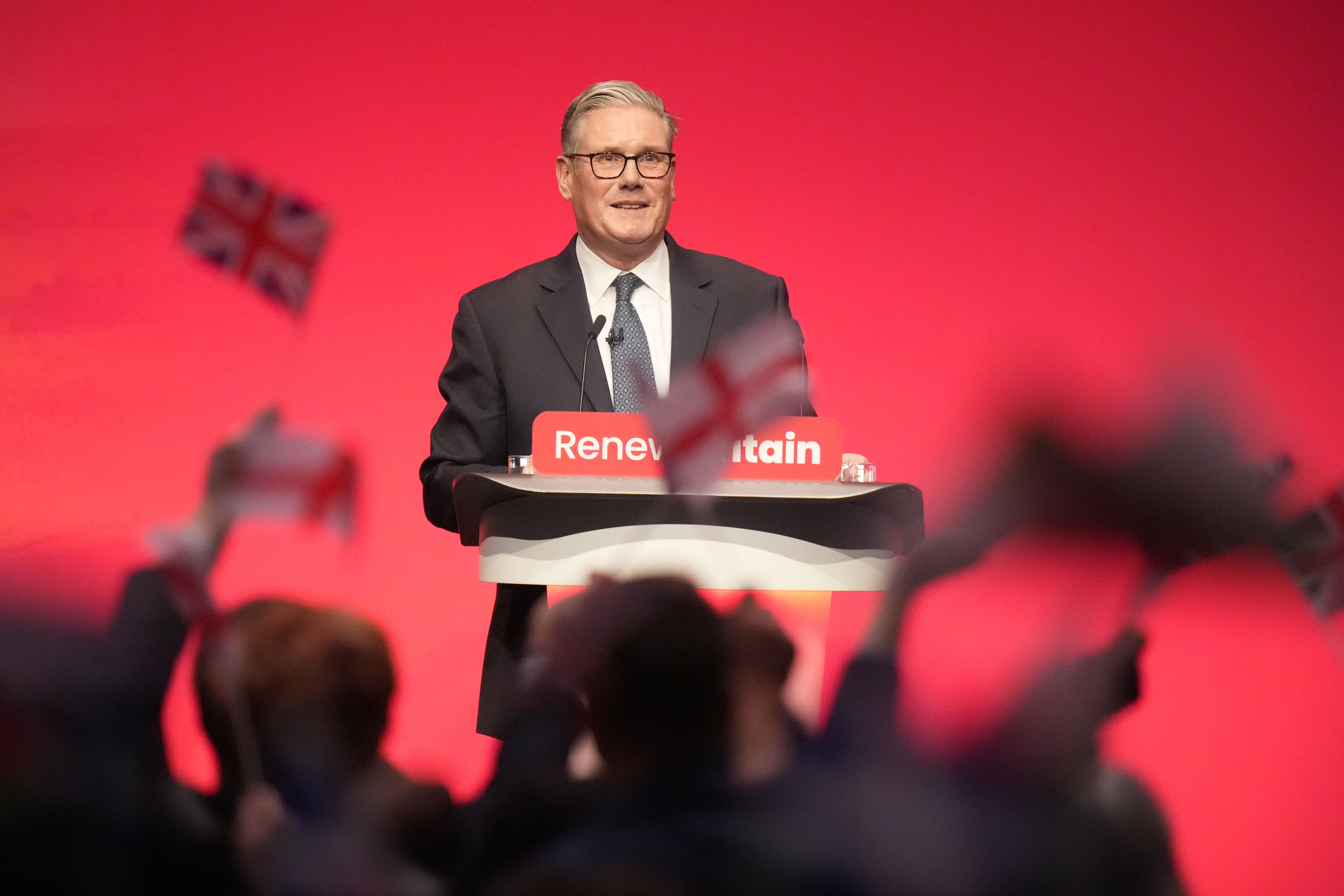 Sir Keir Starmer said the Government will revisit how international law is interpreted (Danny Lawson/PA)