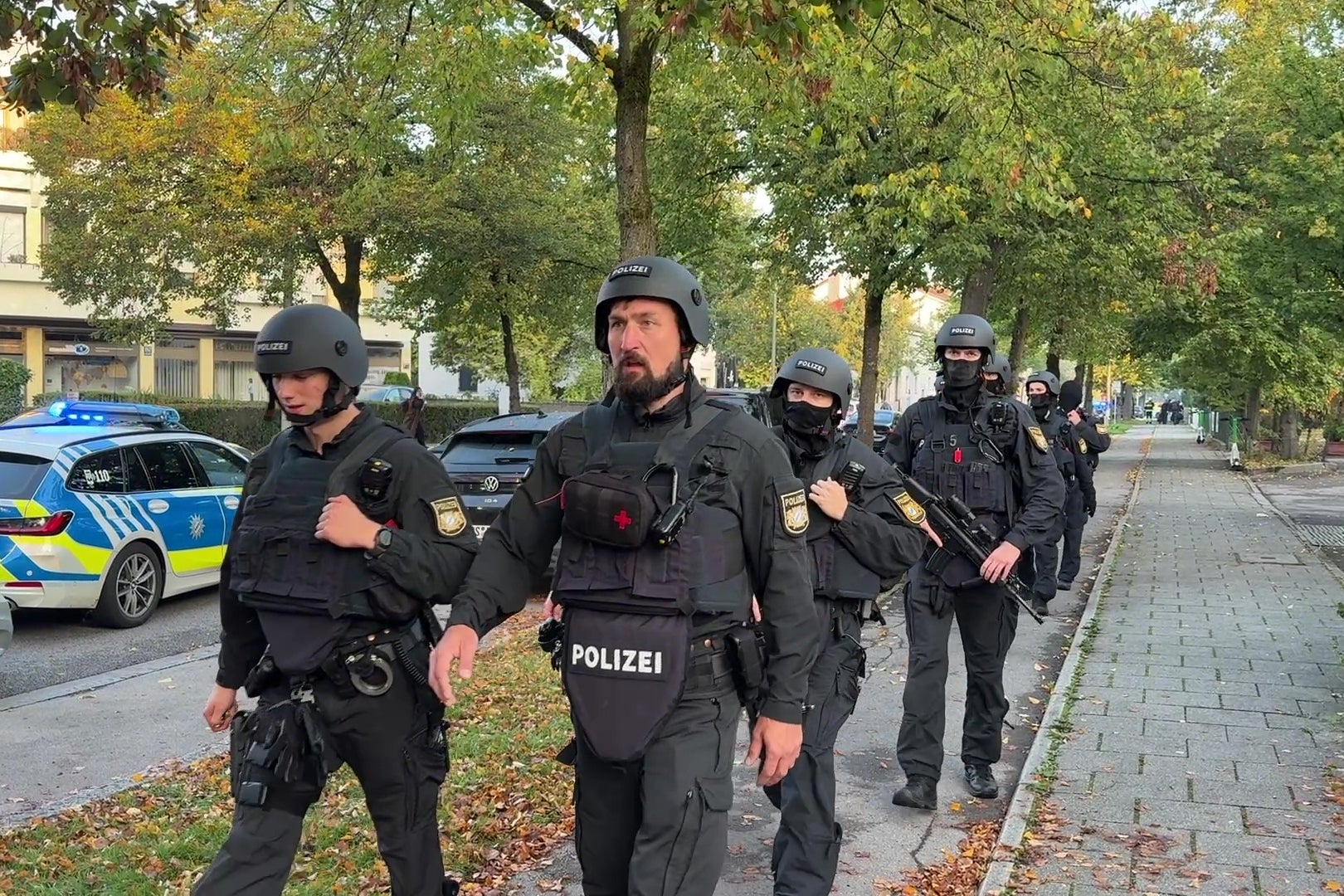 Police are still investigating whether the deceased person is behind the explosion