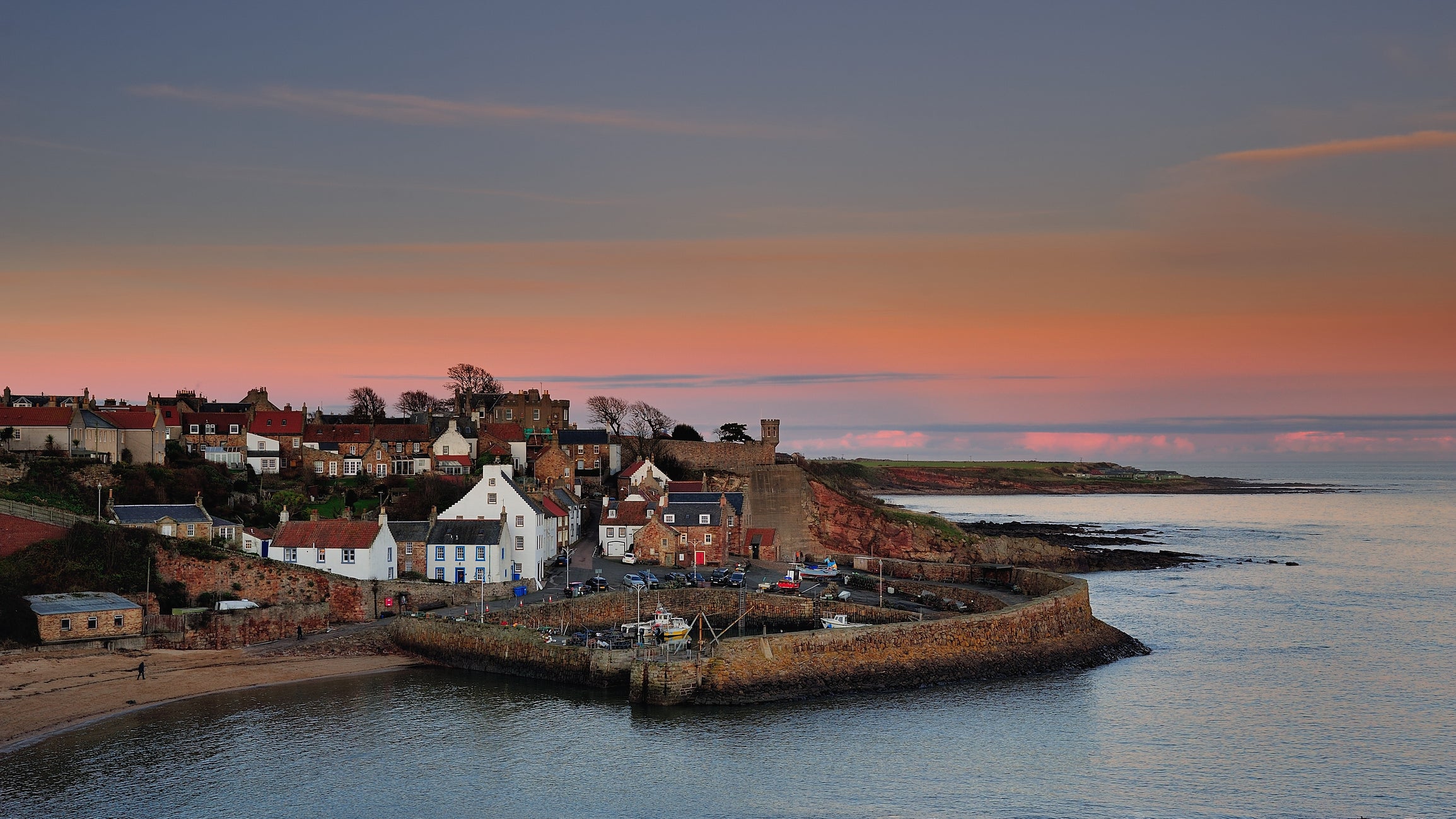 The Fife countryside is beautiful in winter