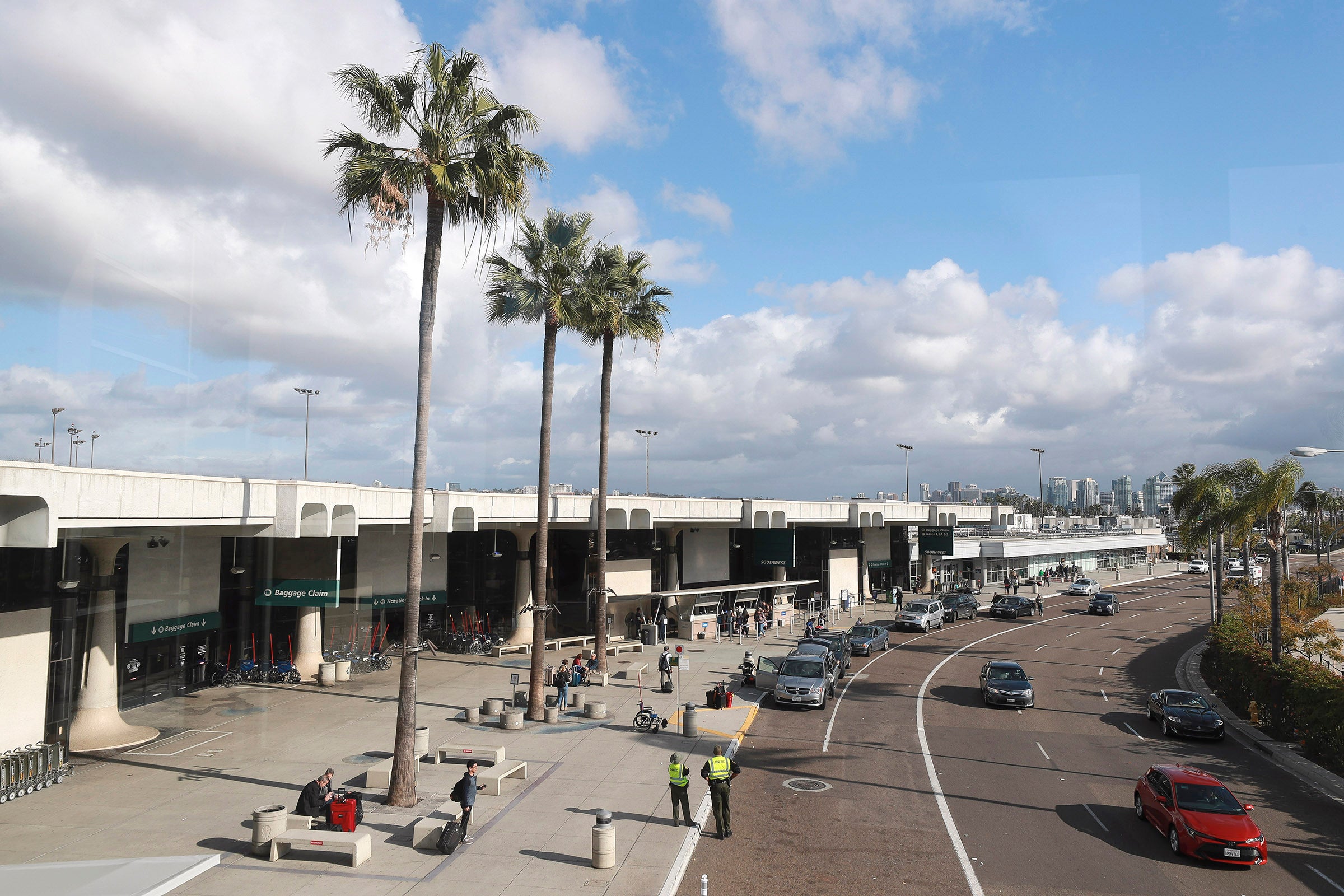 Terminal 1 is seen at the San Diego International Airport