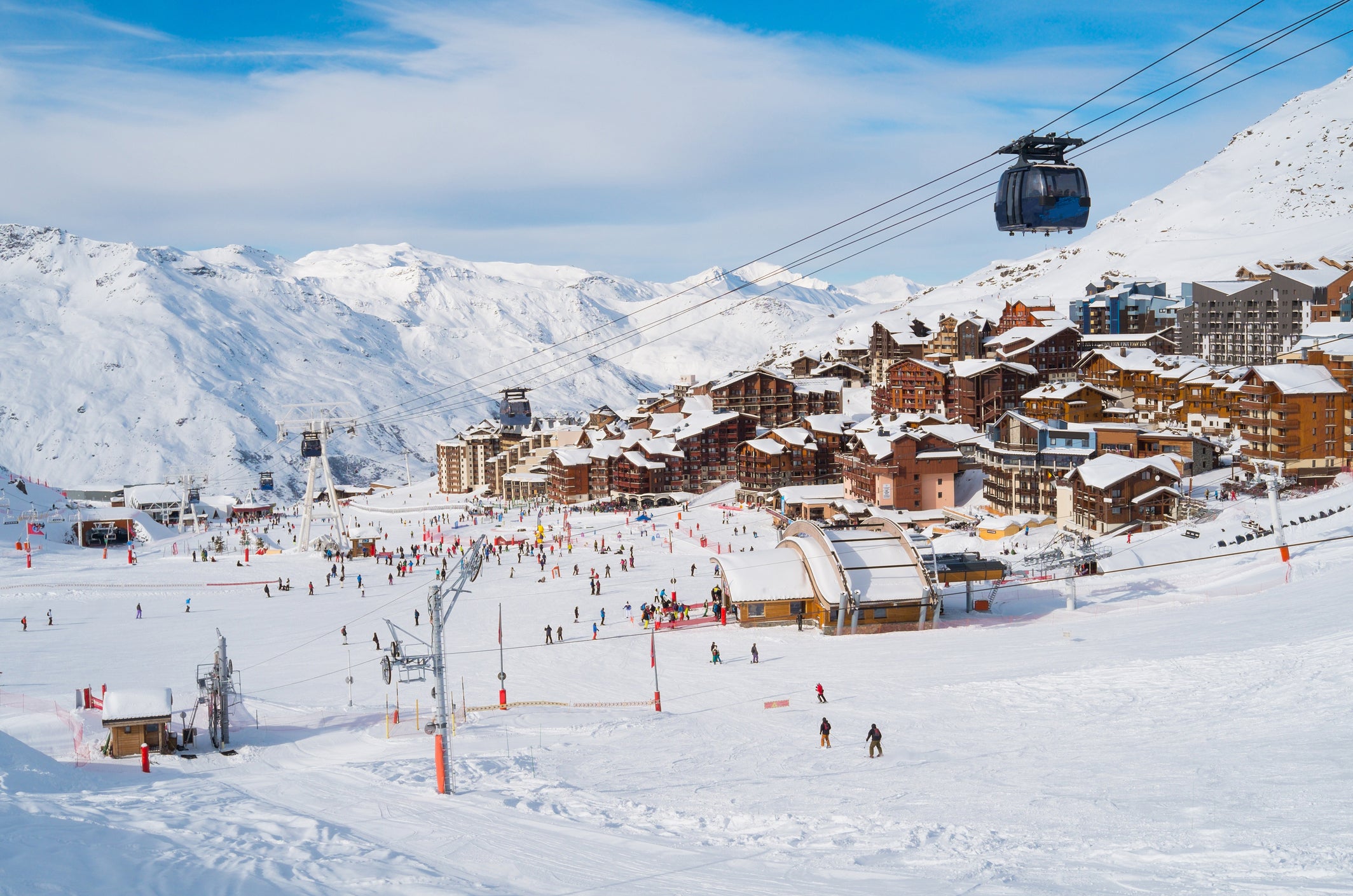 Get a head start on the ski season at high-altitude Val Thorens