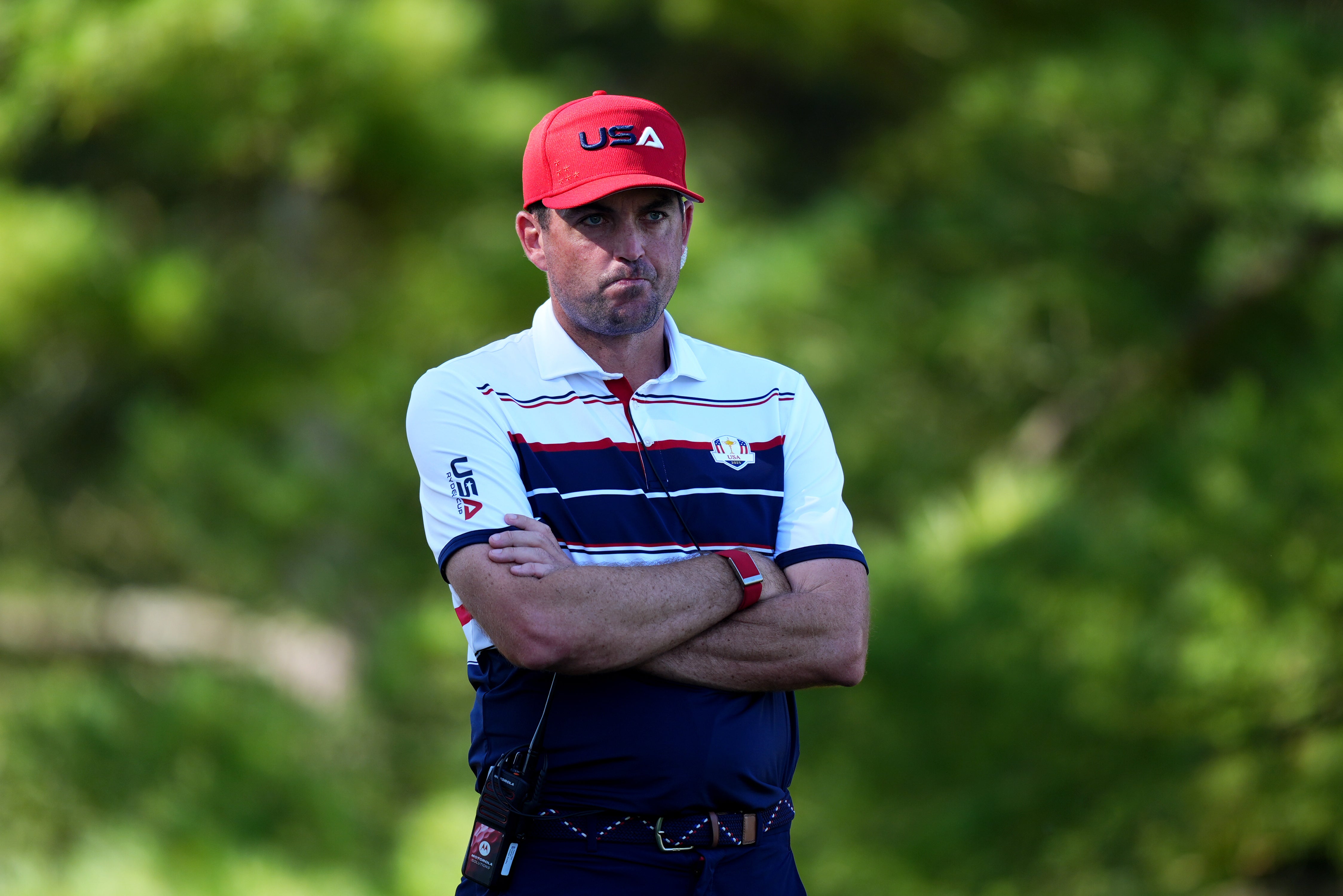 Kapitán Spojených států Keegan Bradley cítil, že američtí fanoušci nepřekročili známku v New Yorku (Mike Egerton/PA)