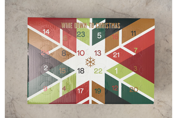 indybest best wine advent calendars review Spicers of Hythe wine down to Christmas advent calendar