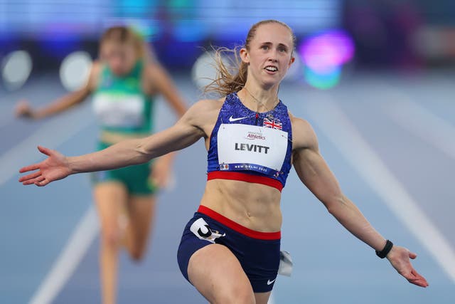 <p>Victoria Levitt sealed a stunning World Championship gold in New Delhi</p>
