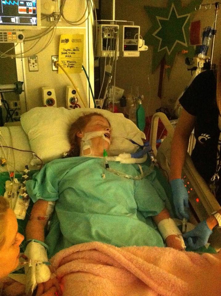 When she was 11 years old, Payton Herres had to undergo a heart transplant in March 2012 after hers could no longer cope