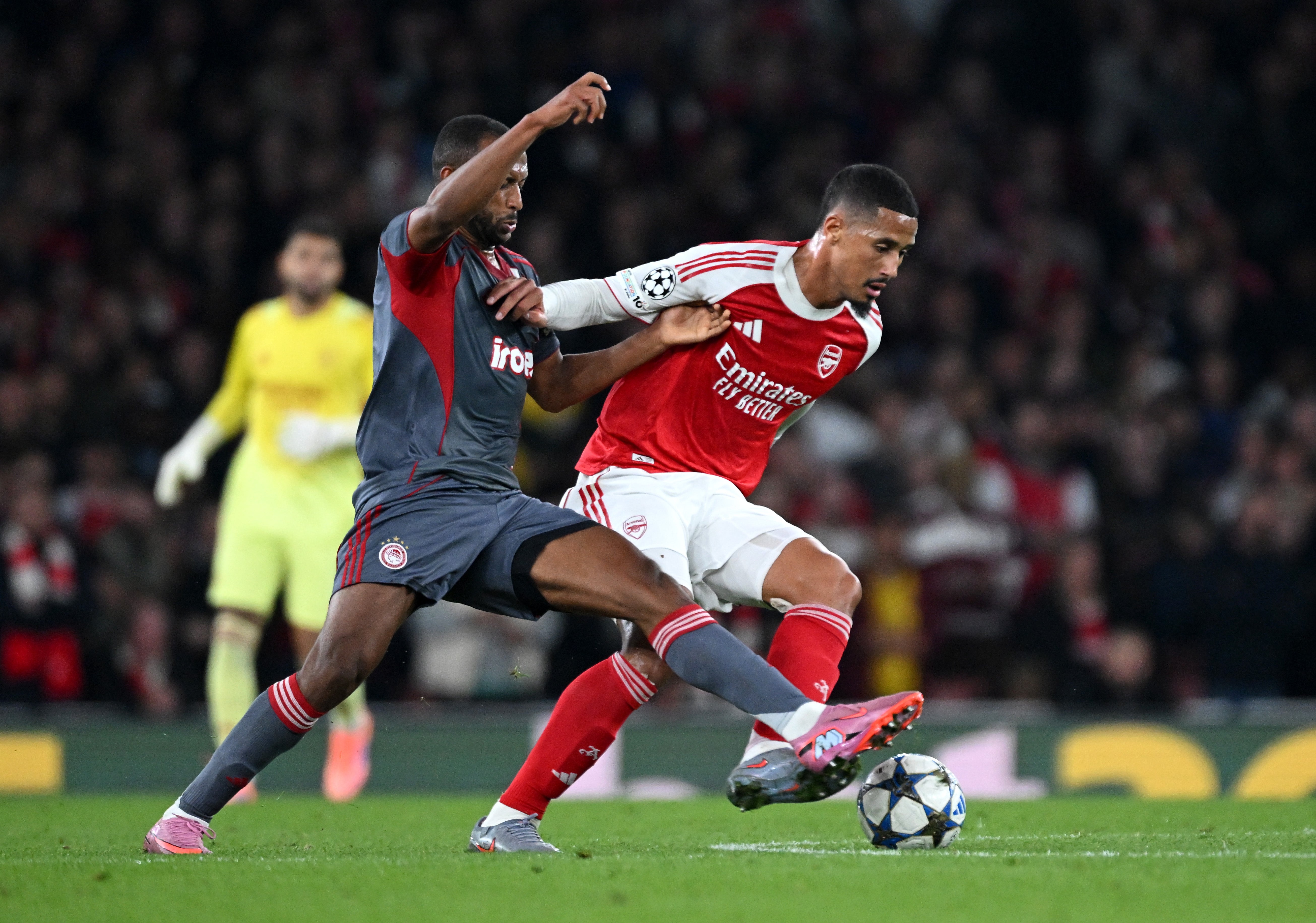 Mikel Arteta has given a fitness update on William Saliba