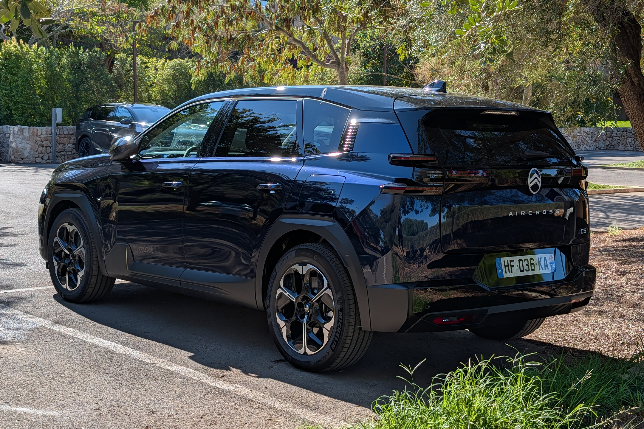 The new C5 cuts a muscular figure with its wide arches and 20in wheels