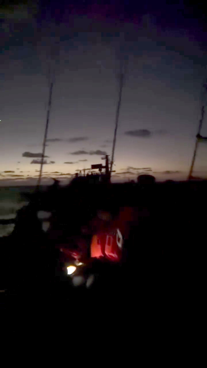 Footage from Thiago Avila reportedly showing their flotilla being intercepted by an ‘intimidating’ Israeli military vessel