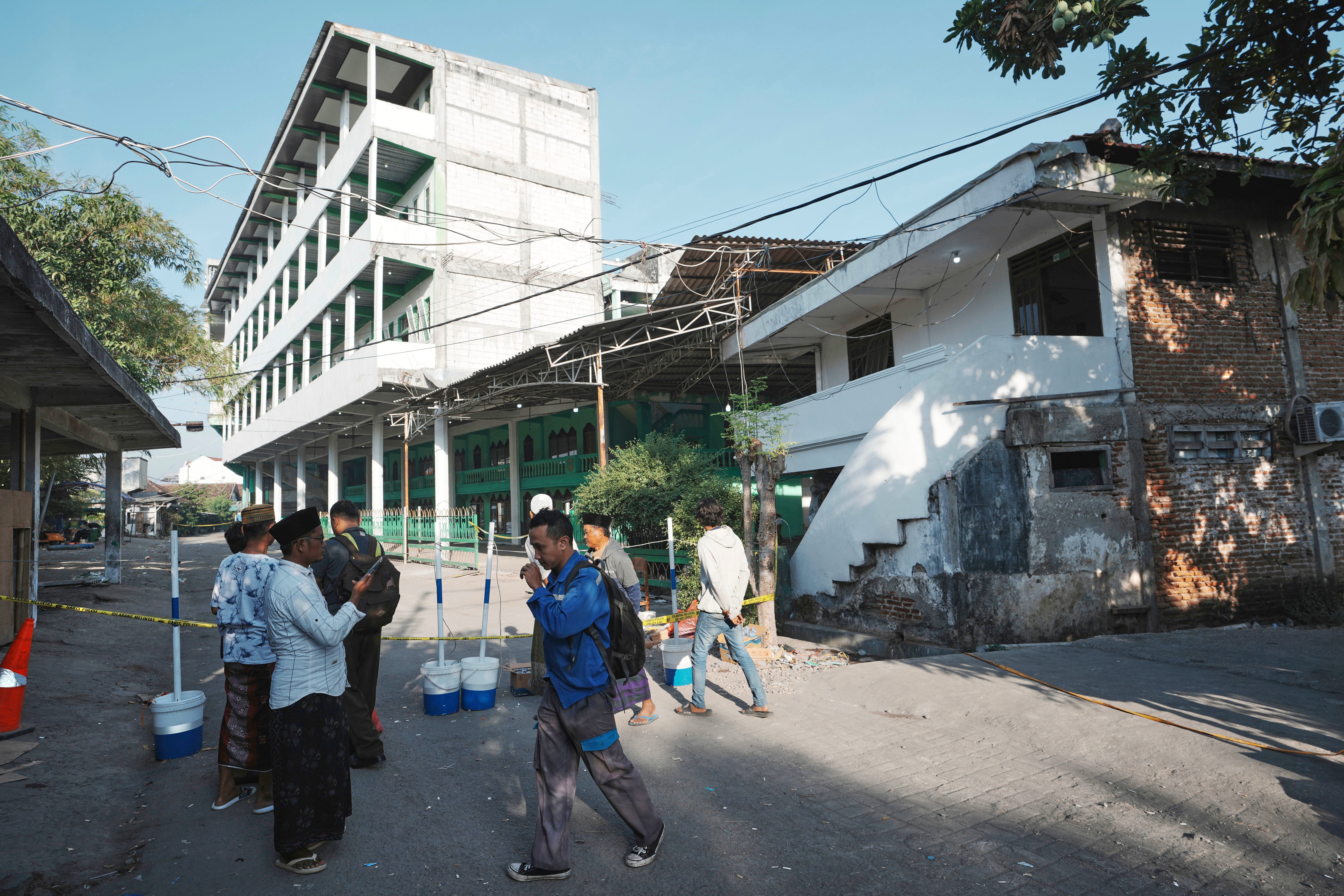 Indonesia School Collapse