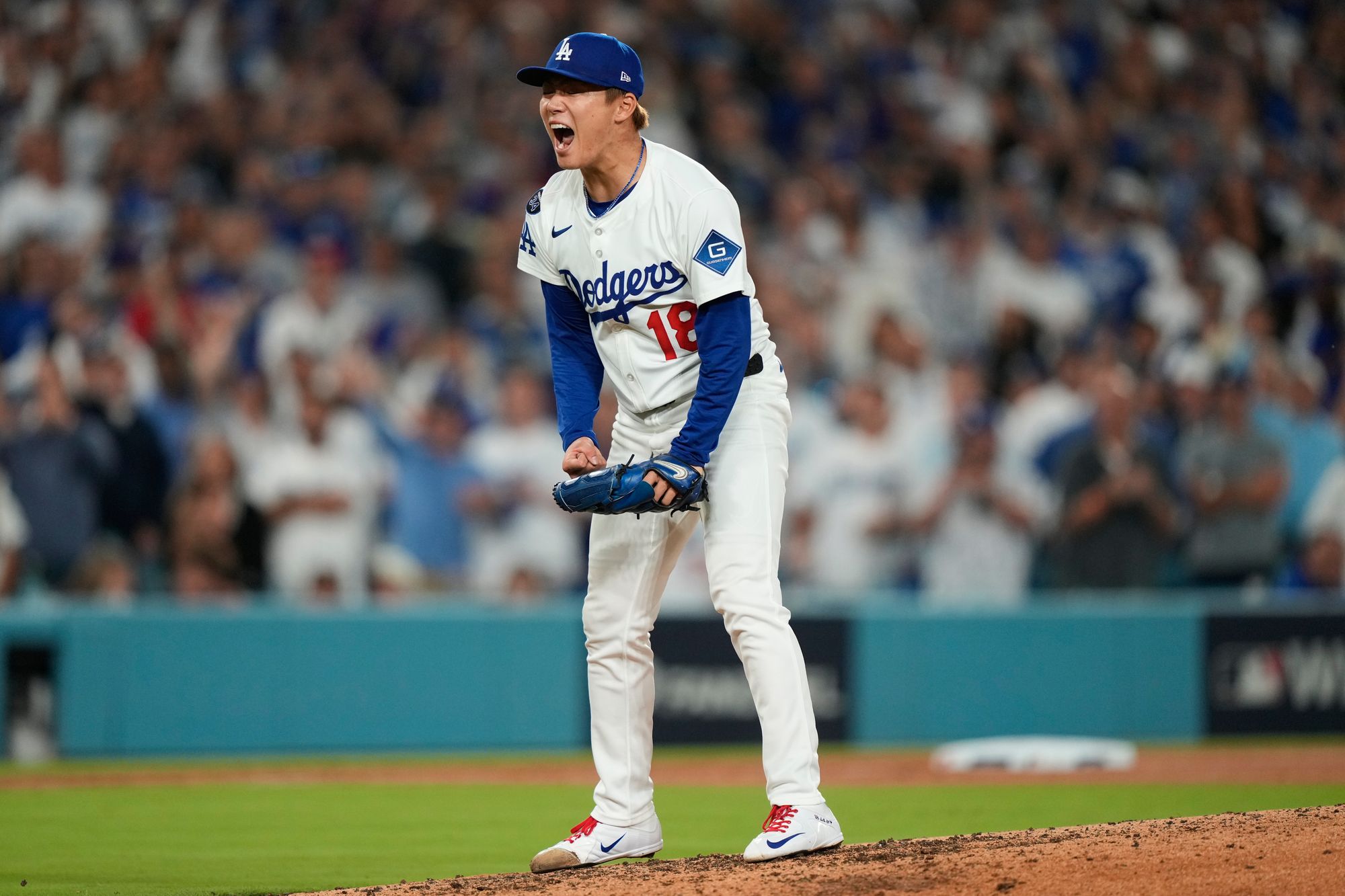 The Dodgers advanced to their 20th NL Division Series appearance — 13th in a row — in franchise history