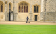 Prince of Wheels: Moment William zooms through Windsor Castle grounds on scooter