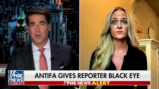 The Post Millennial's Katie Daviscourt claimed that an ‘Antifa-affiliated’ protester gave her a black eye during a recent demonstration in Portland