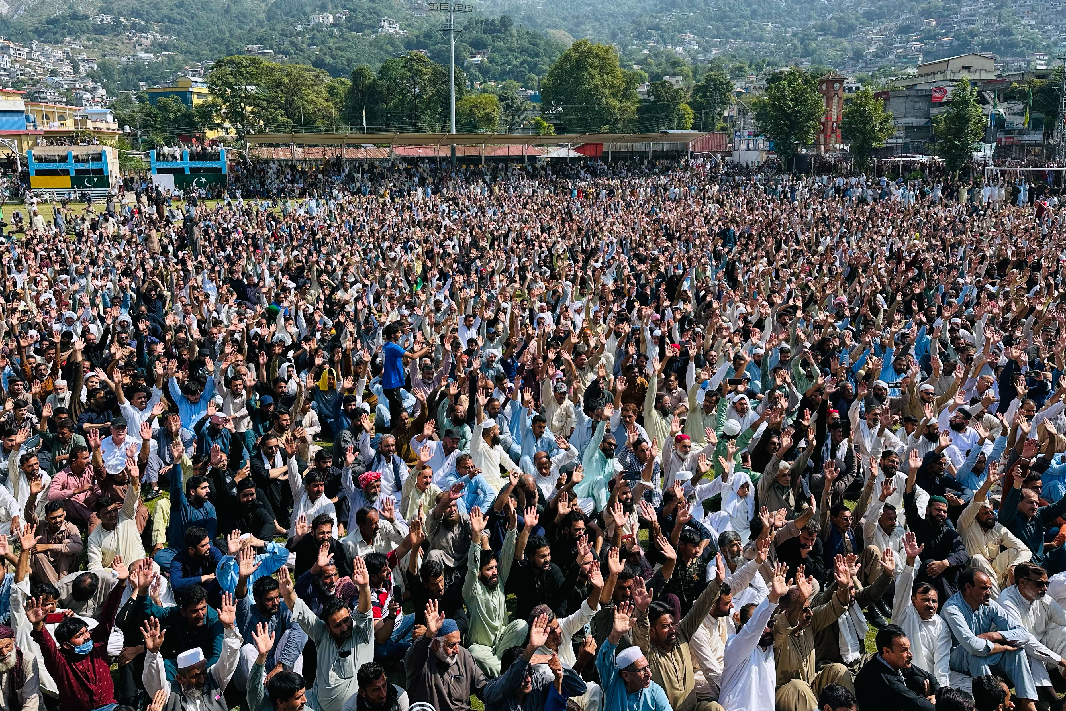 Pakistan Kashmir Protests