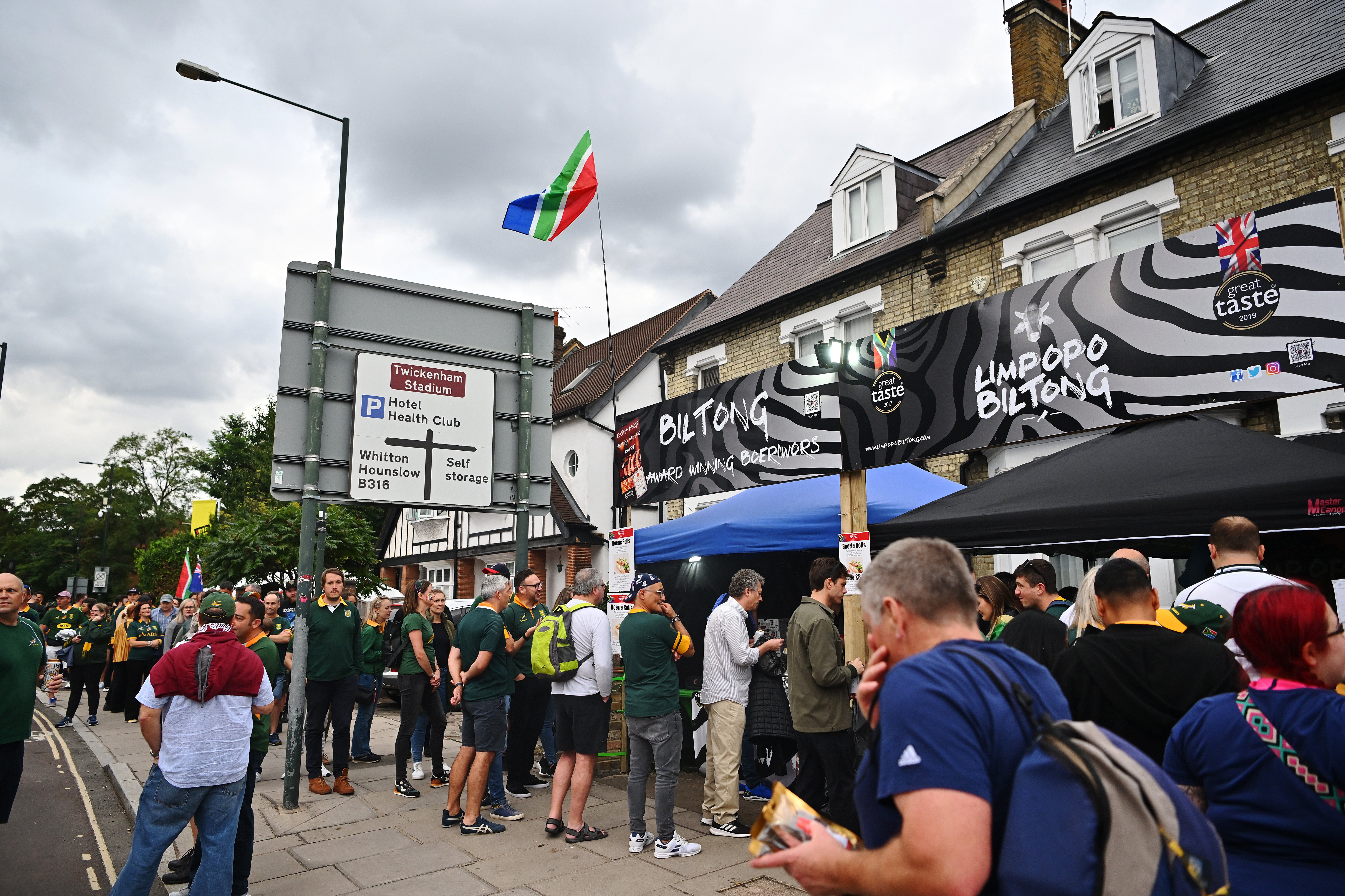 A strong South African presence around Twickenham will again be evident