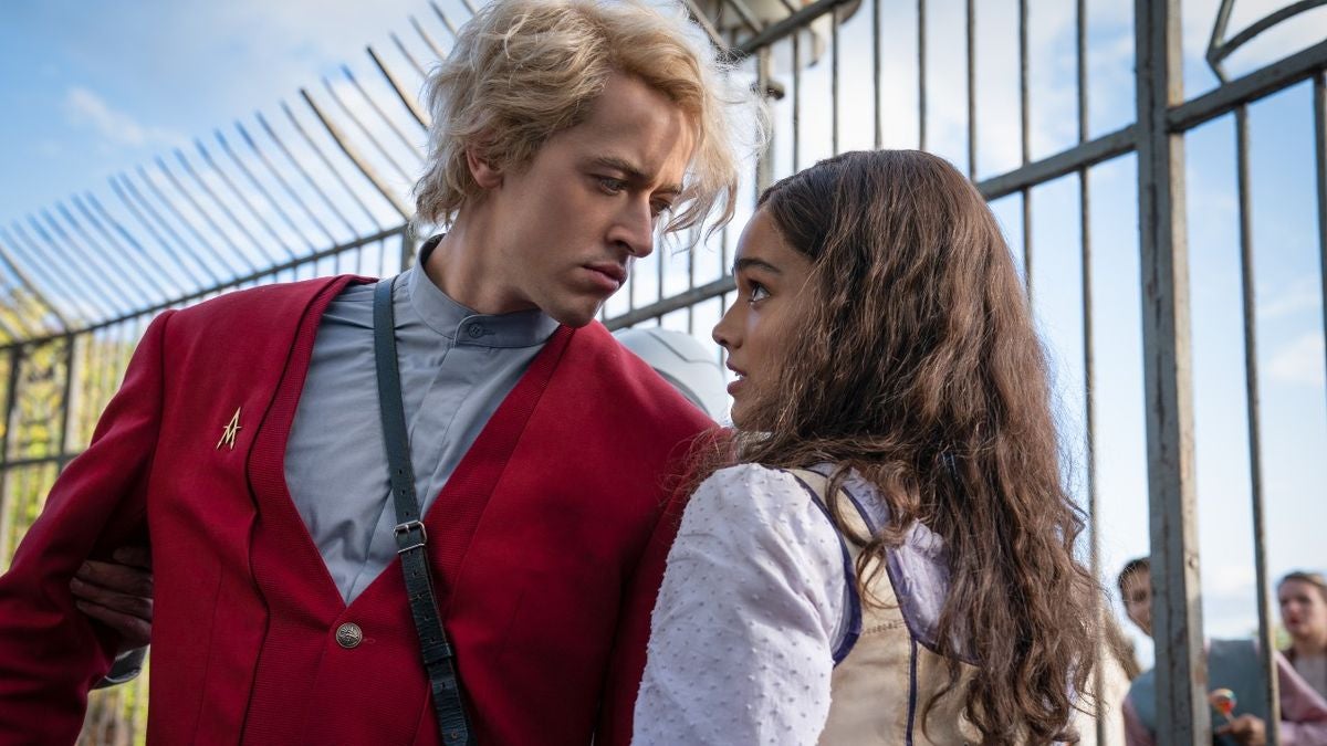 Blyth and Rachel Zegler in ‘The Hunger Games: The Ballad of Songbirds & Snakes’