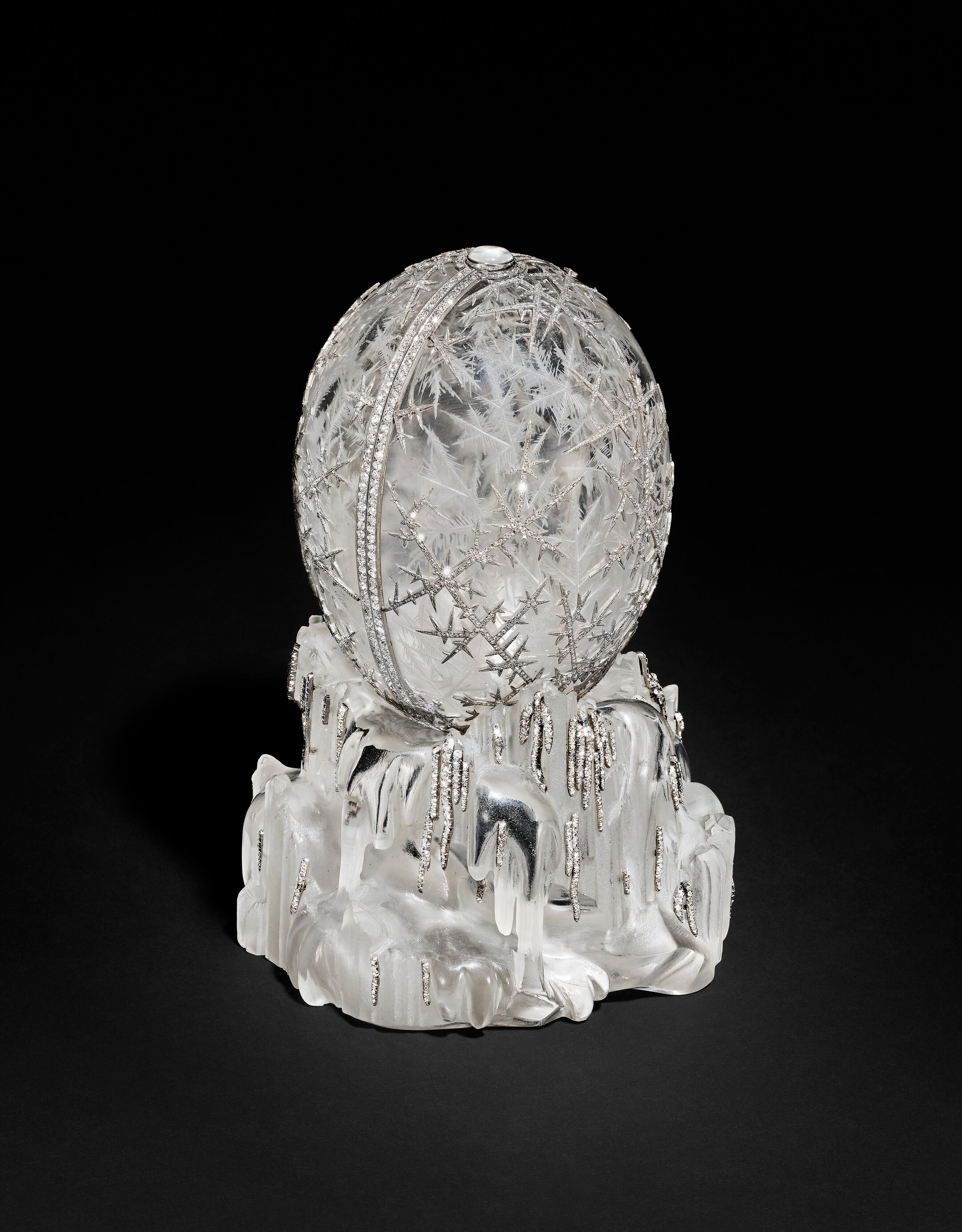 The Winter Egg is expected to be sold at auction for more than £20 million