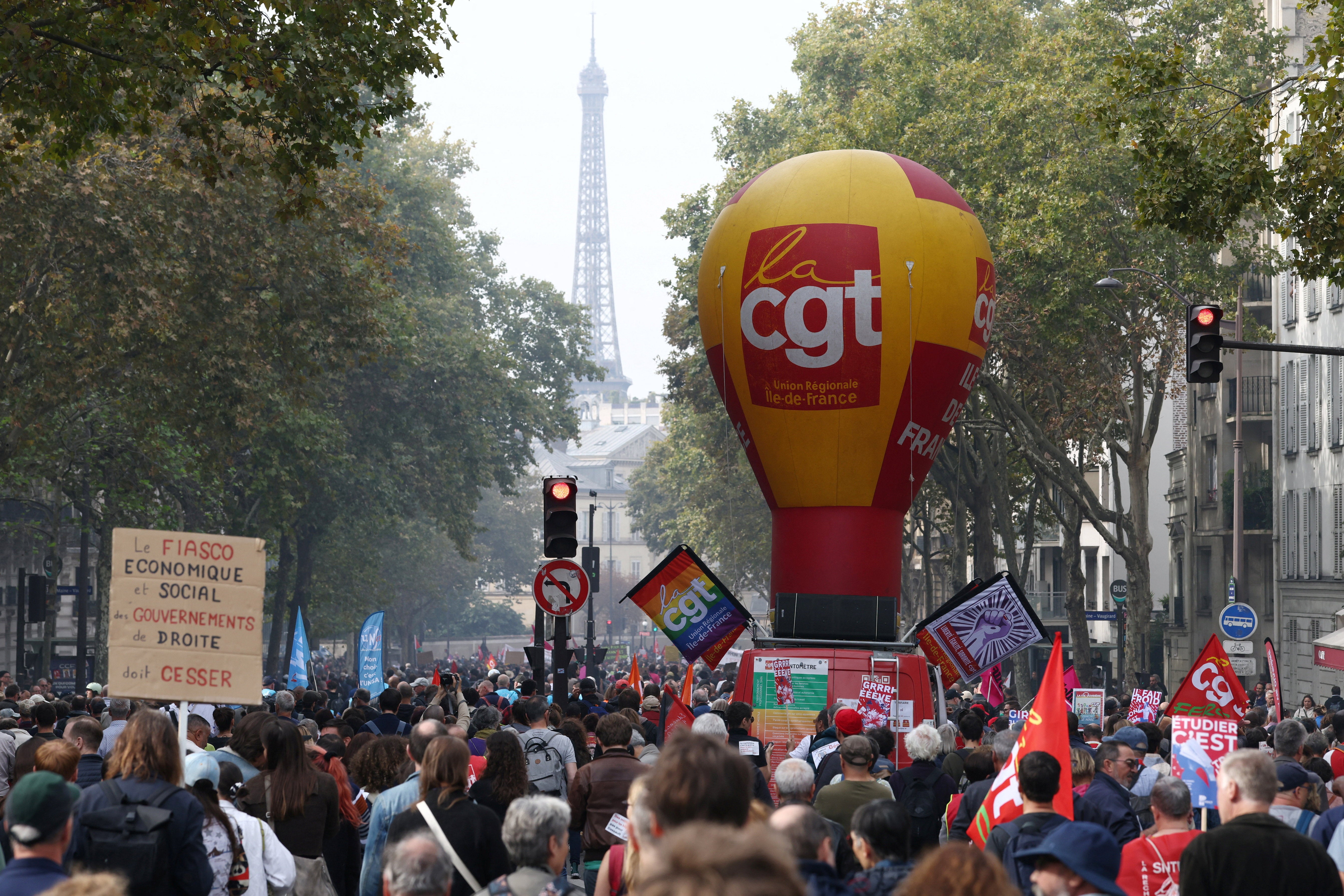 France has been rocked by a series of anti-government and anti-austerity protests in recent weeks