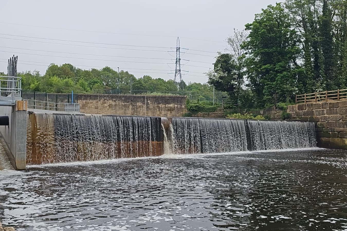 The Niagara Weir in Sheffield. (Yorkshire Water)