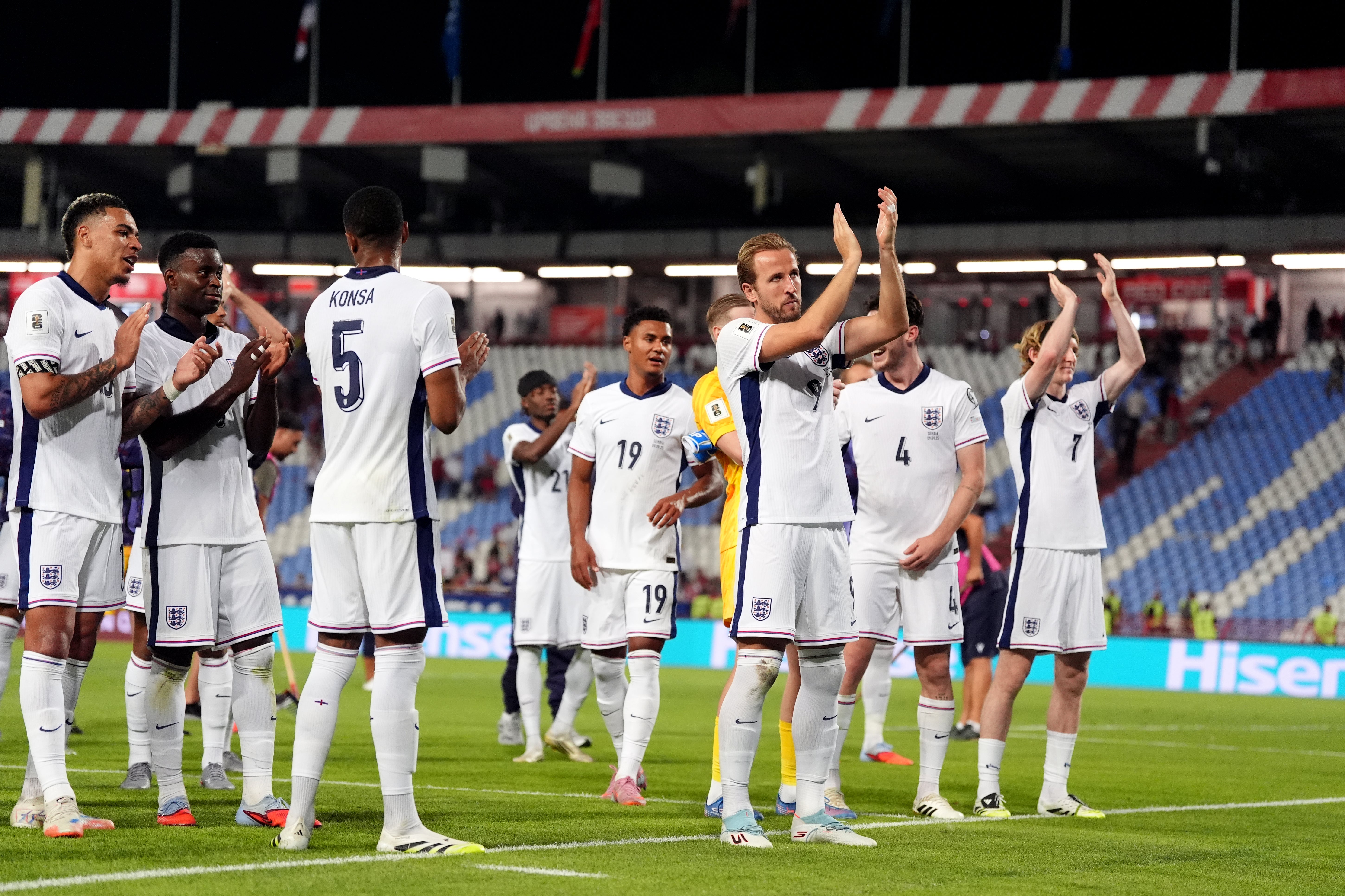 The fine performance and team spirit in Serbia was top of Tuchel’s mind as he picked his next squad