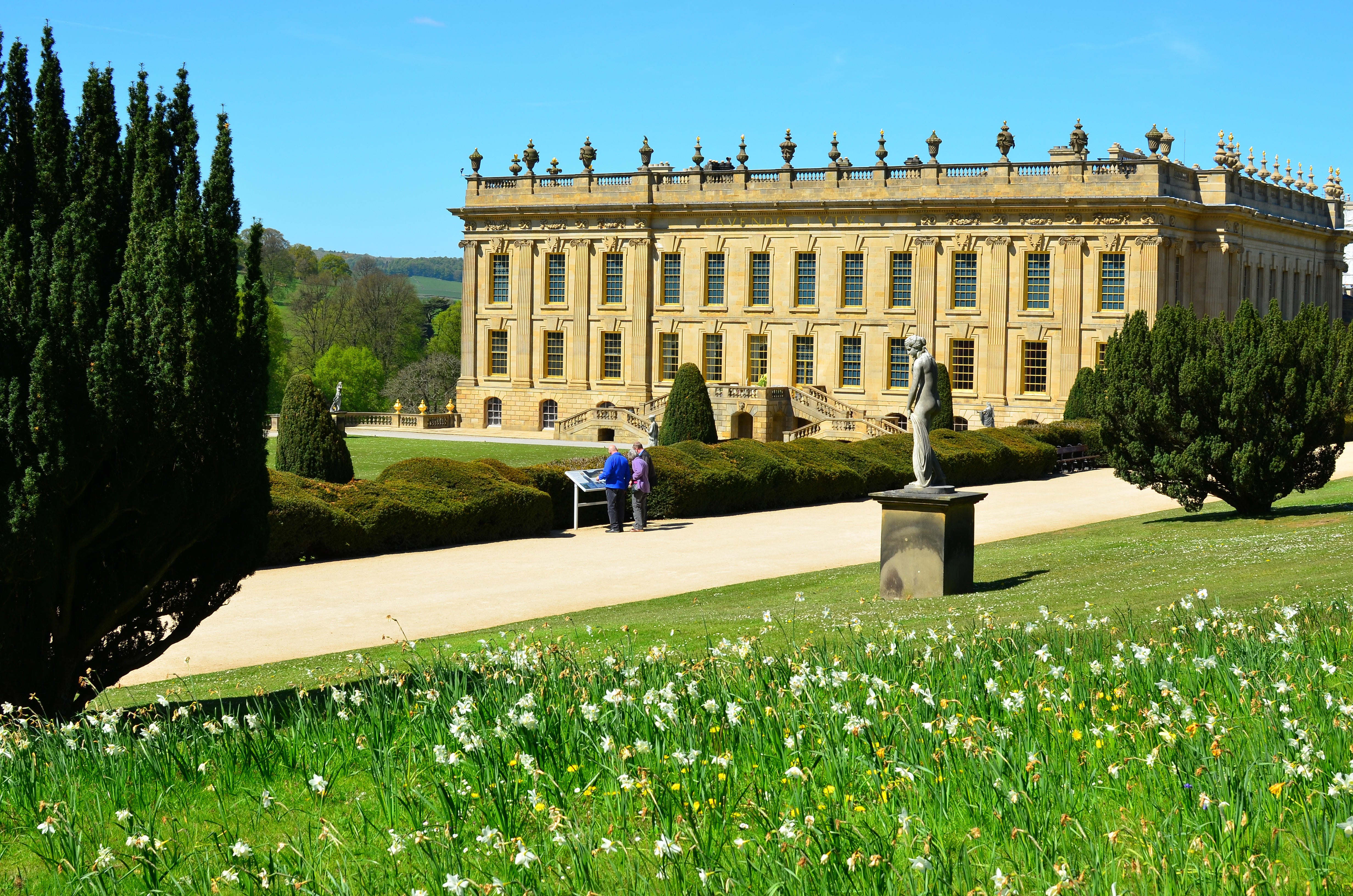 Designed landscapes such as Chatsworth draw in visitors from around the world