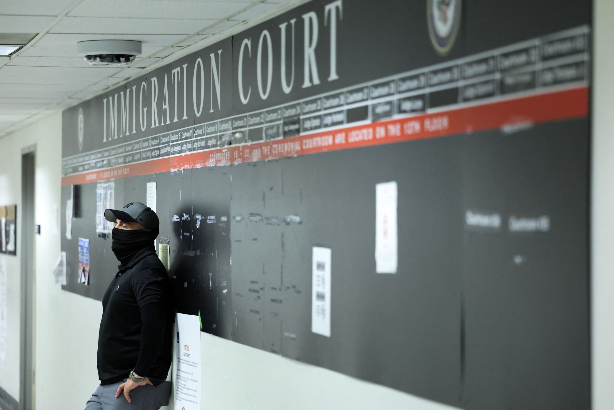 Immigration court judges, which include federal district courts operate under the Justice Department, have been ordered to quickly dismiss cases for some immigrants, making them easy targets for arrest and removal