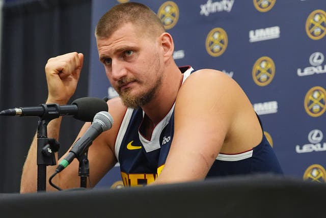 <p>Nikola Jokic could be set for an extended spell on the sidelines</p>