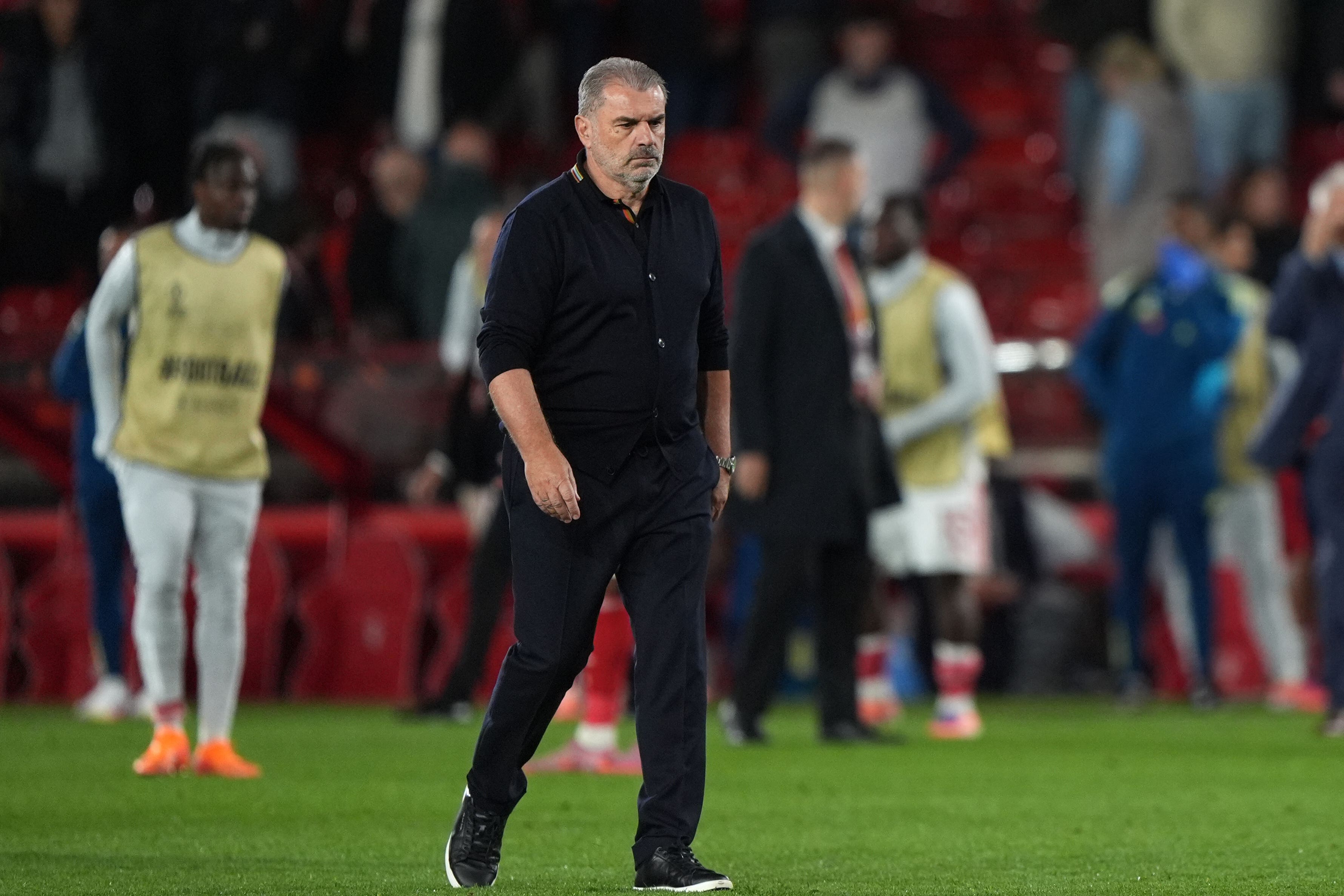 Ange Postecoglou was the subject of negative chants from the Forest fans (Joe Giddens/PA)