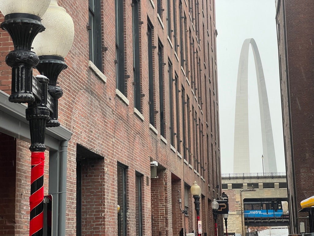 Arch no way: Gateway Arch in St Louis