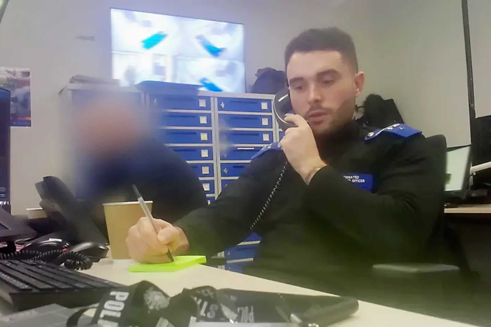 Panorama’s Rory Bibb spent seven months working undercover as a designated detention officer at Charing Cross police station