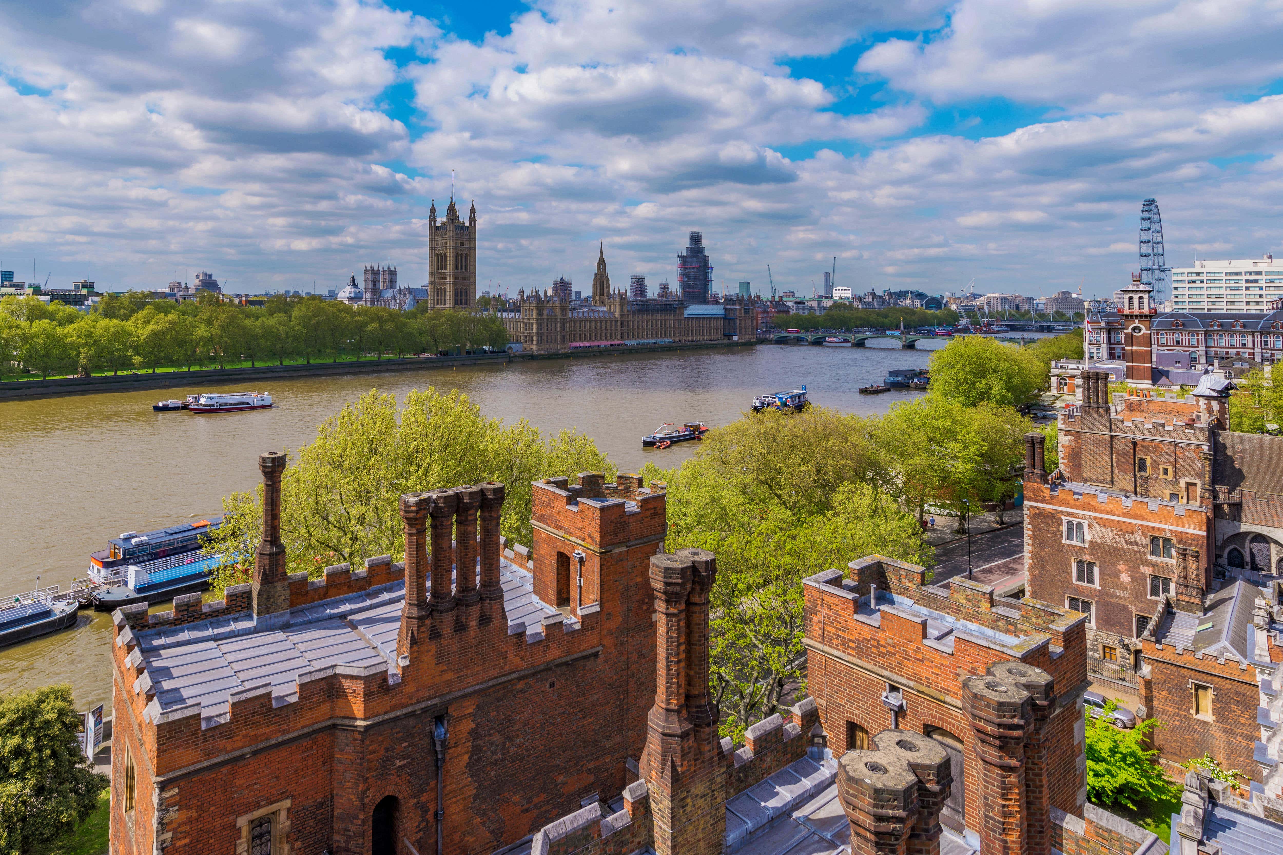 Lambeth Palace, the London residence of the archbishop of Canterbury (Alamy/PA)