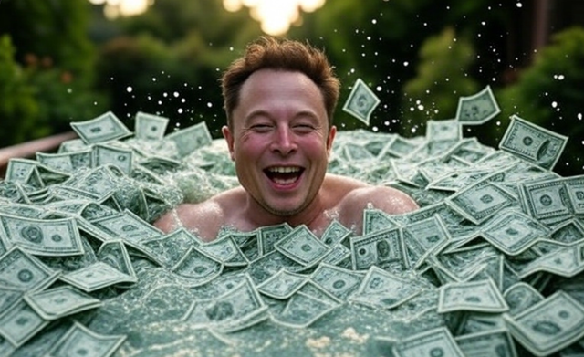 <p>How Elon Musk’s AI-powered image-generating platform Grok imagined him as a trillionaire</p>