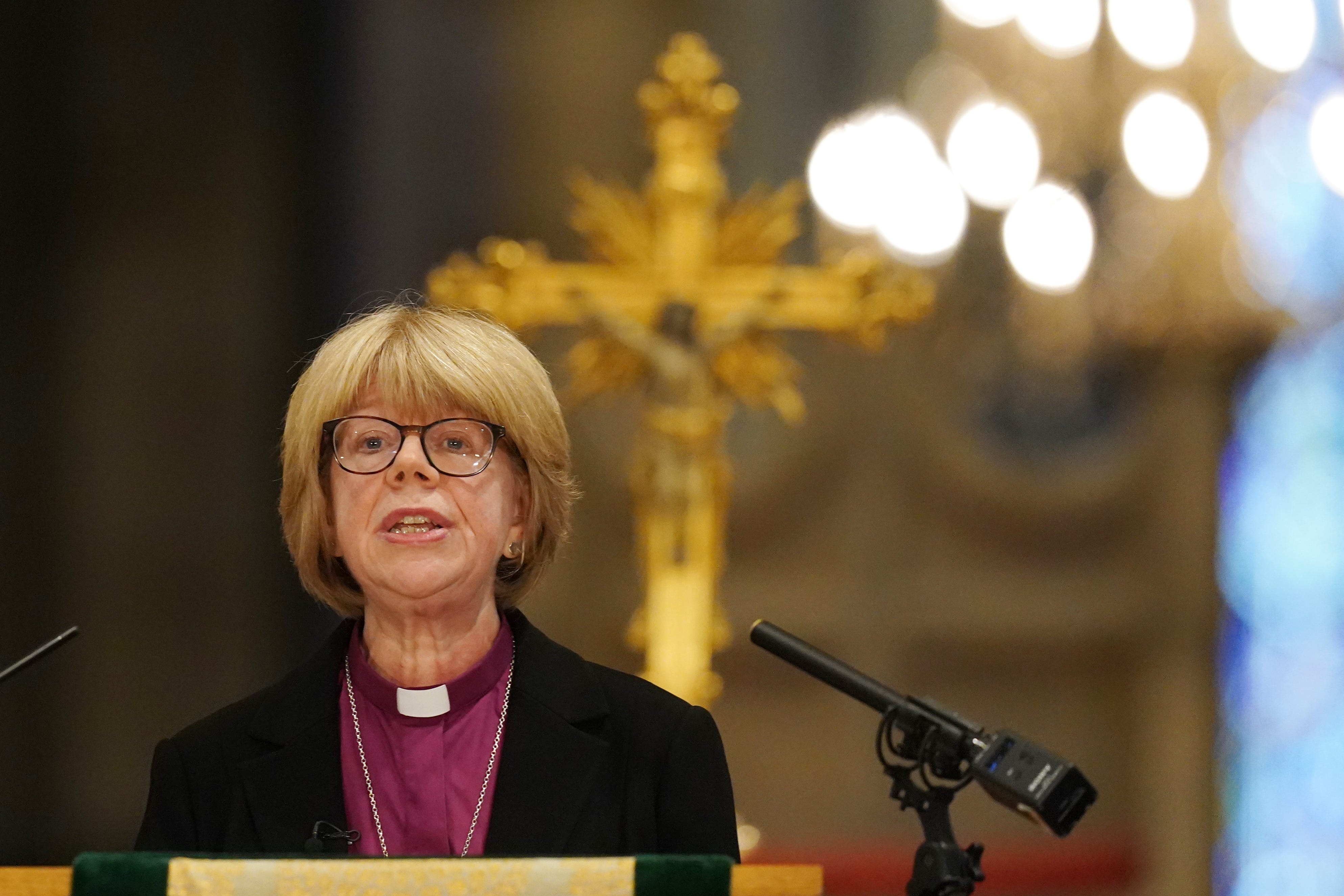 Archbishop of Canterbury-designate Dame Sarah Mullally (Gareth Fuller/PA)