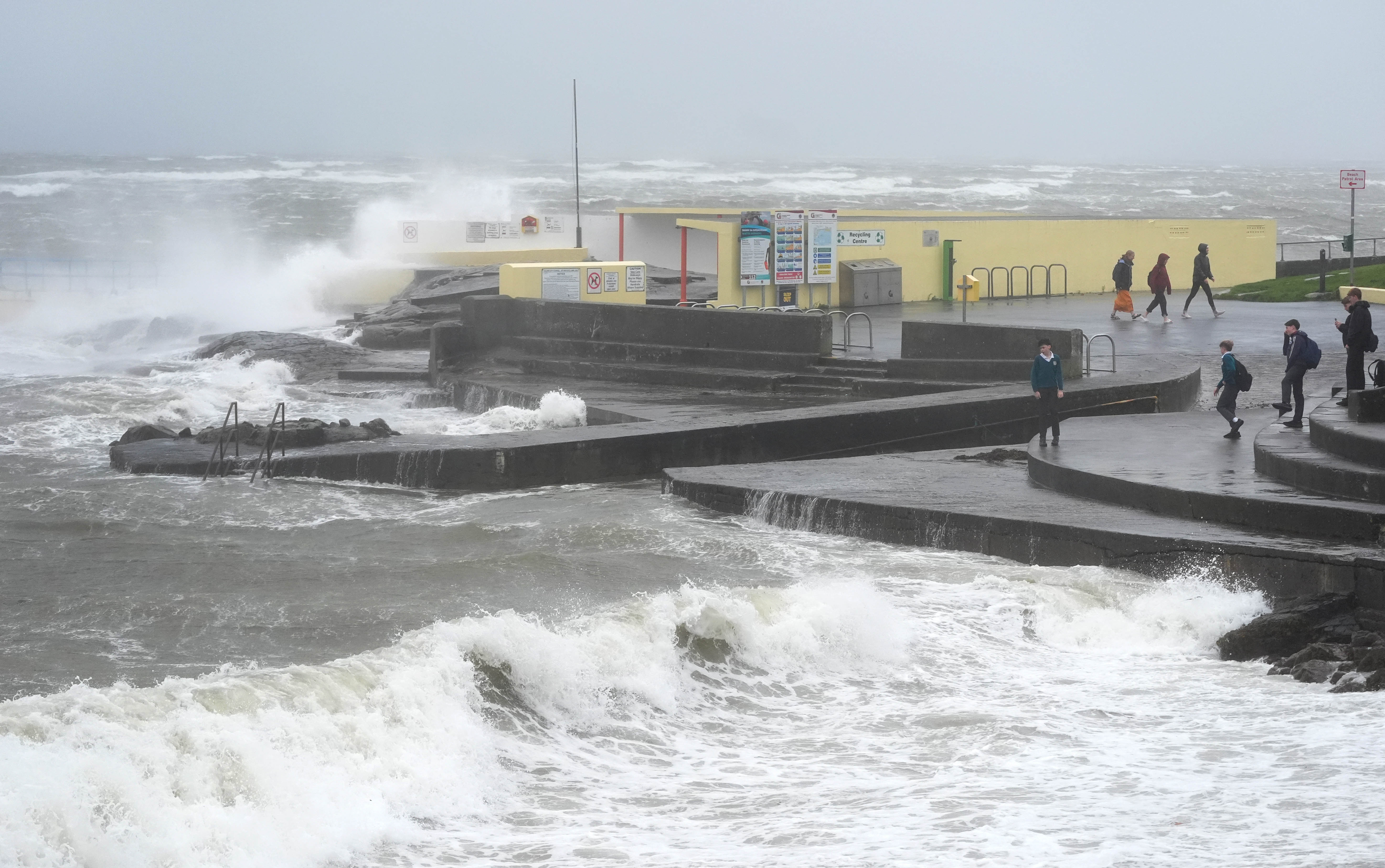 Man dies in weather-related incident as Storm Amy leaves 234,000 properties without power across Ireland