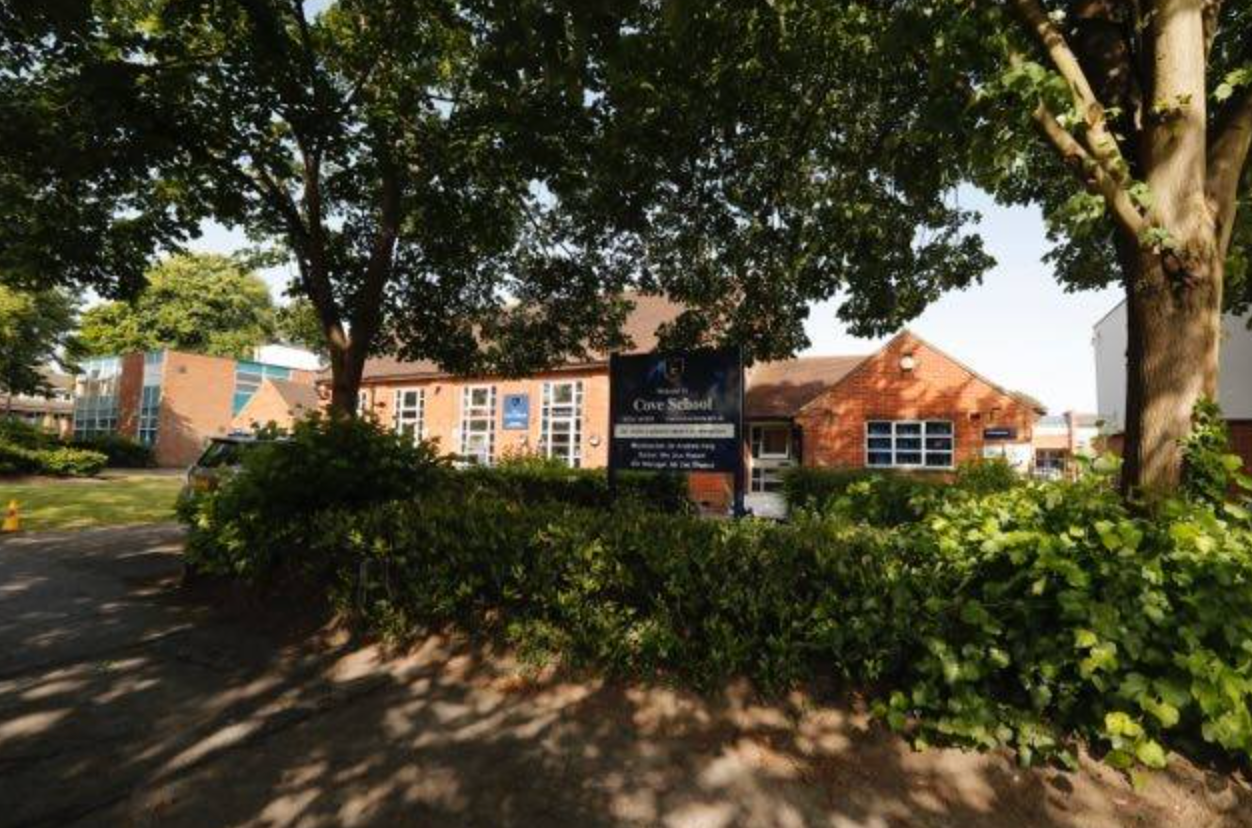 The teacher had been employed at Cove Secondary School since September 2020