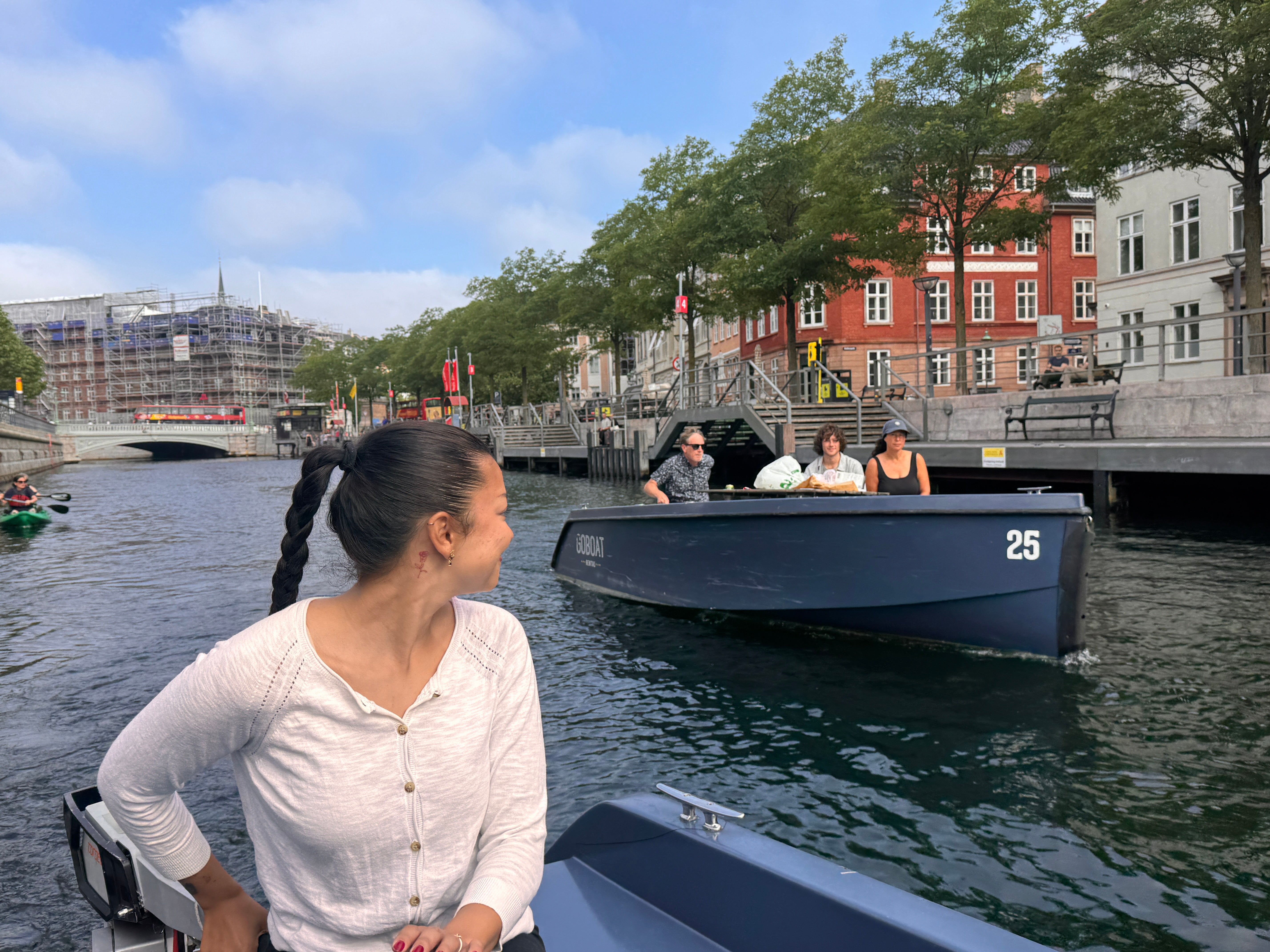 GoBoats are battery-operated electric boats, which are charged using green electricity