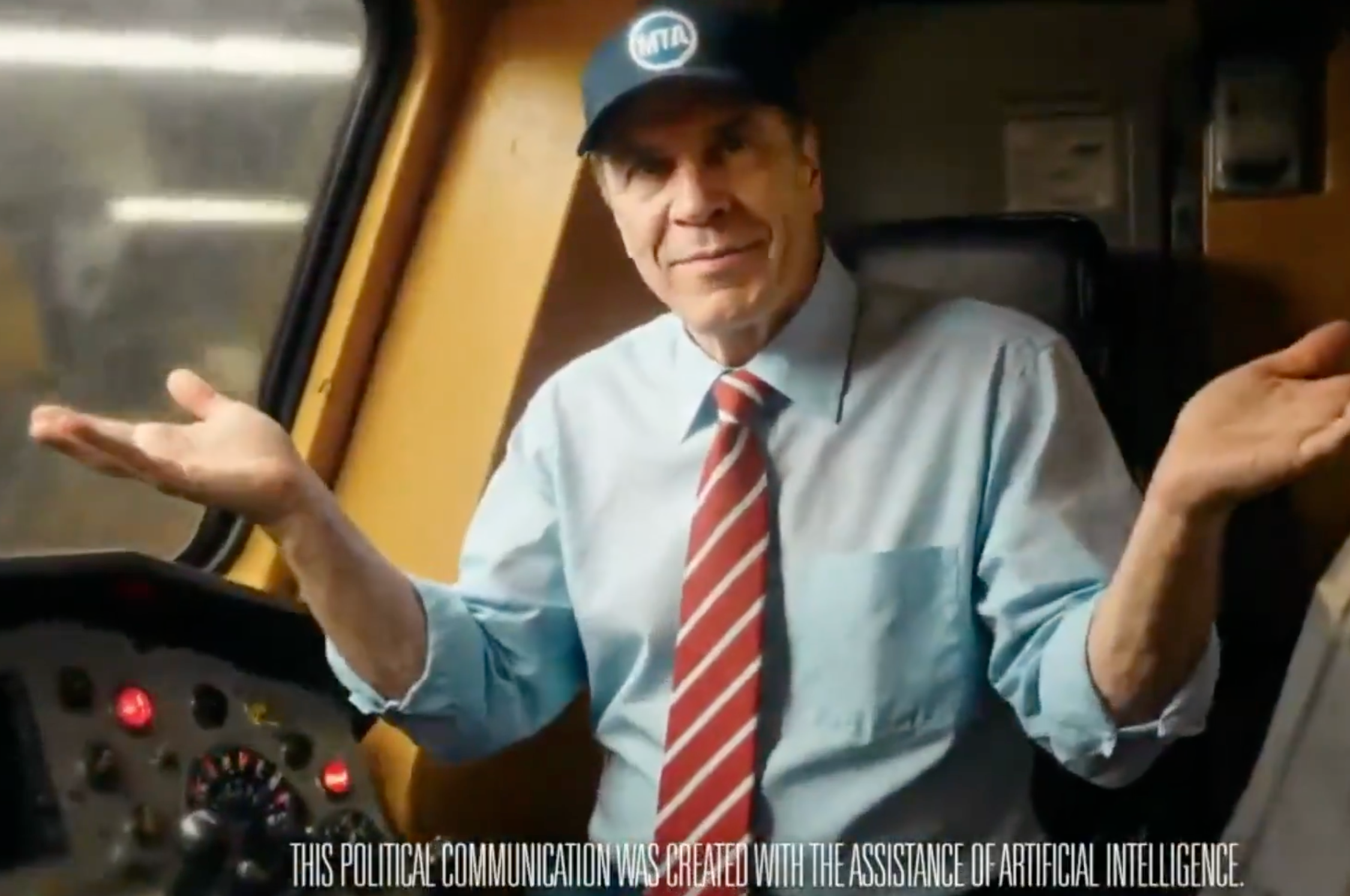 Andrew Cuomo released an AI-generated ad which depicts him in a range of jobs in NYC