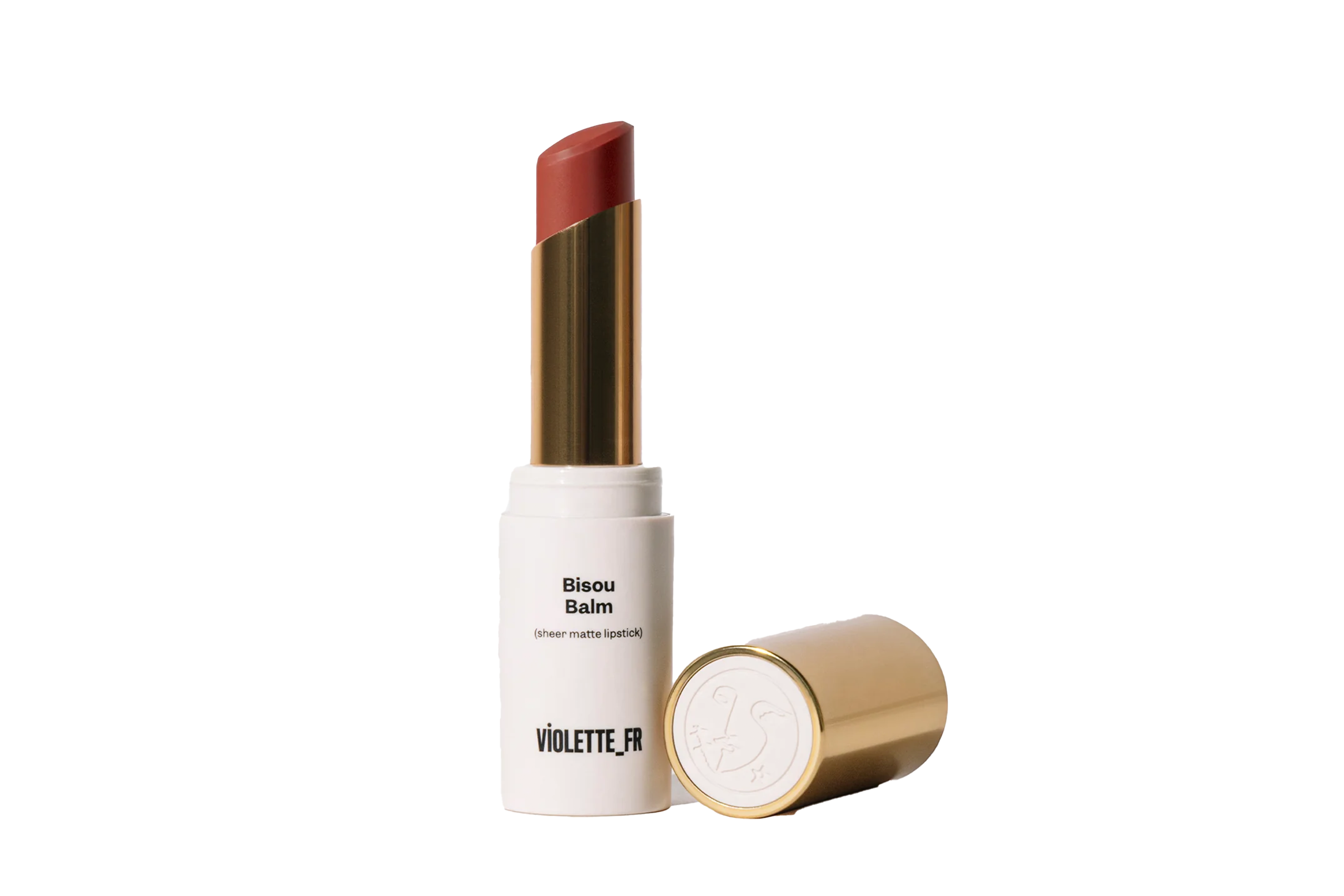 indybest best lipstick review Violette Fr bisou balm sheer matte lipstick